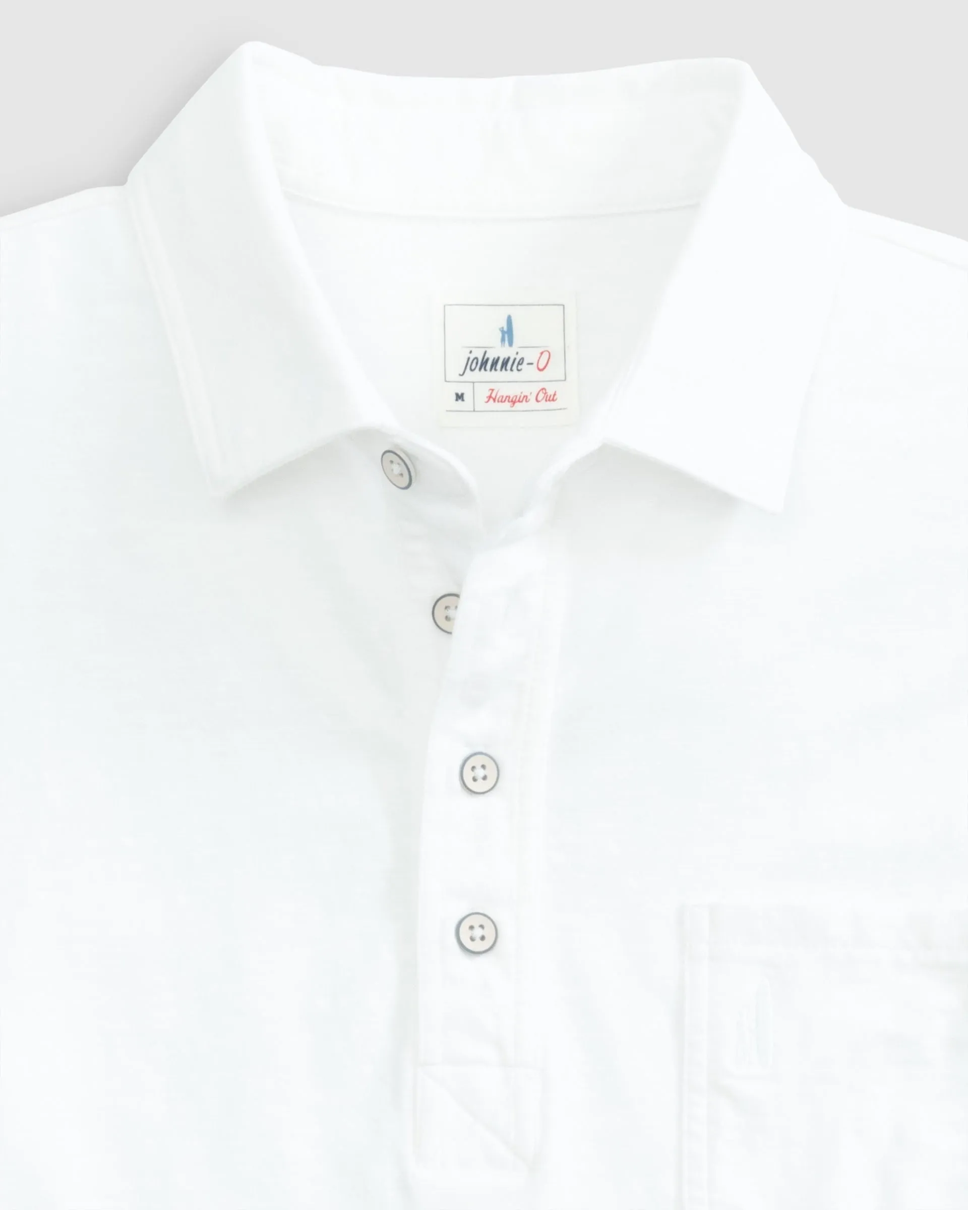 Original 4-Button Polo - Coastal Wash