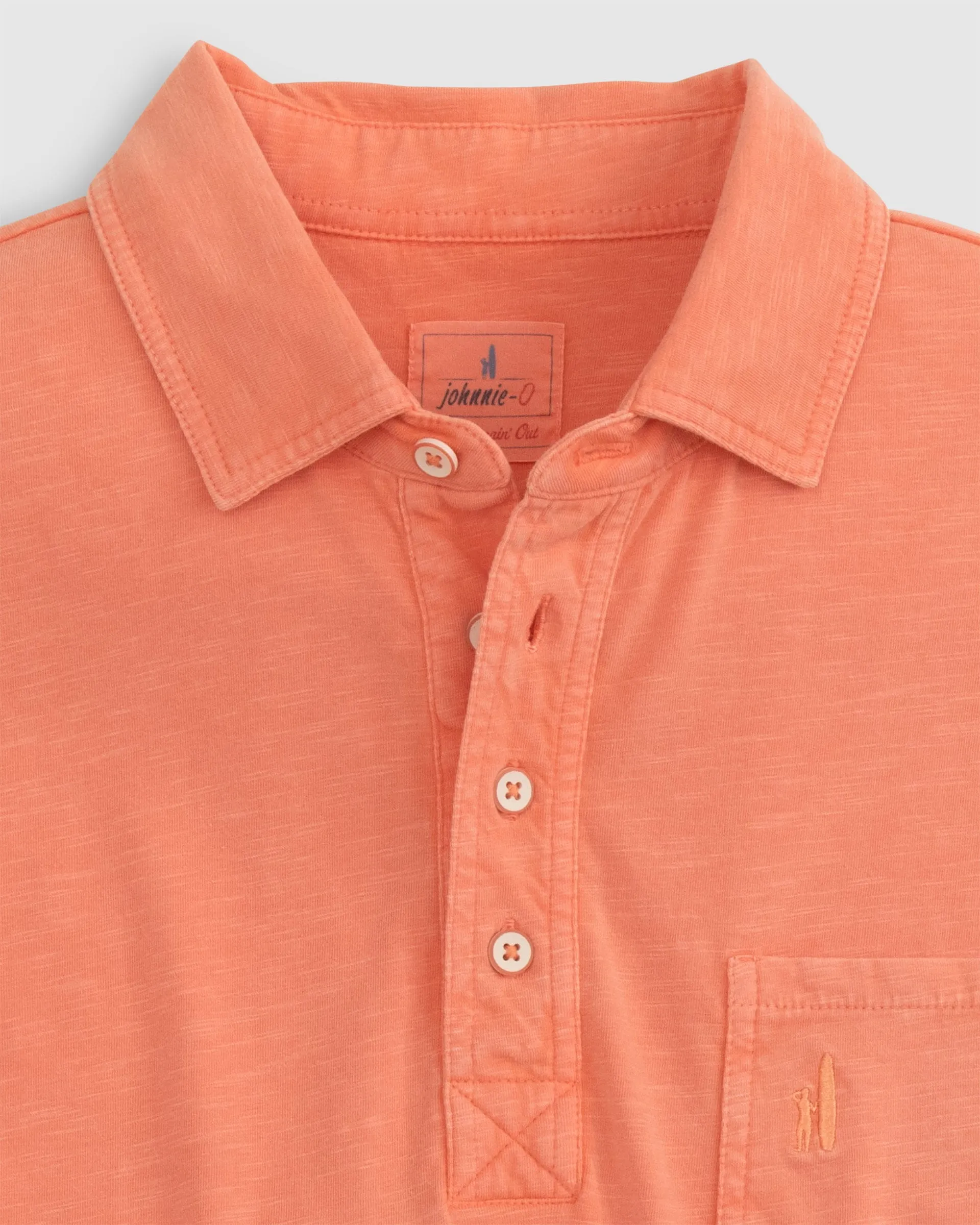 Original 4-Button Polo - Coastal Wash