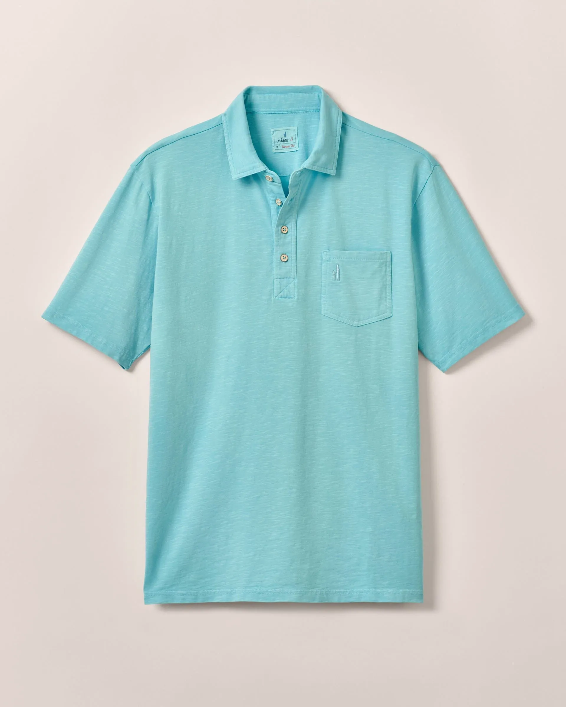 Original 4-Button Polo - Coastal Wash