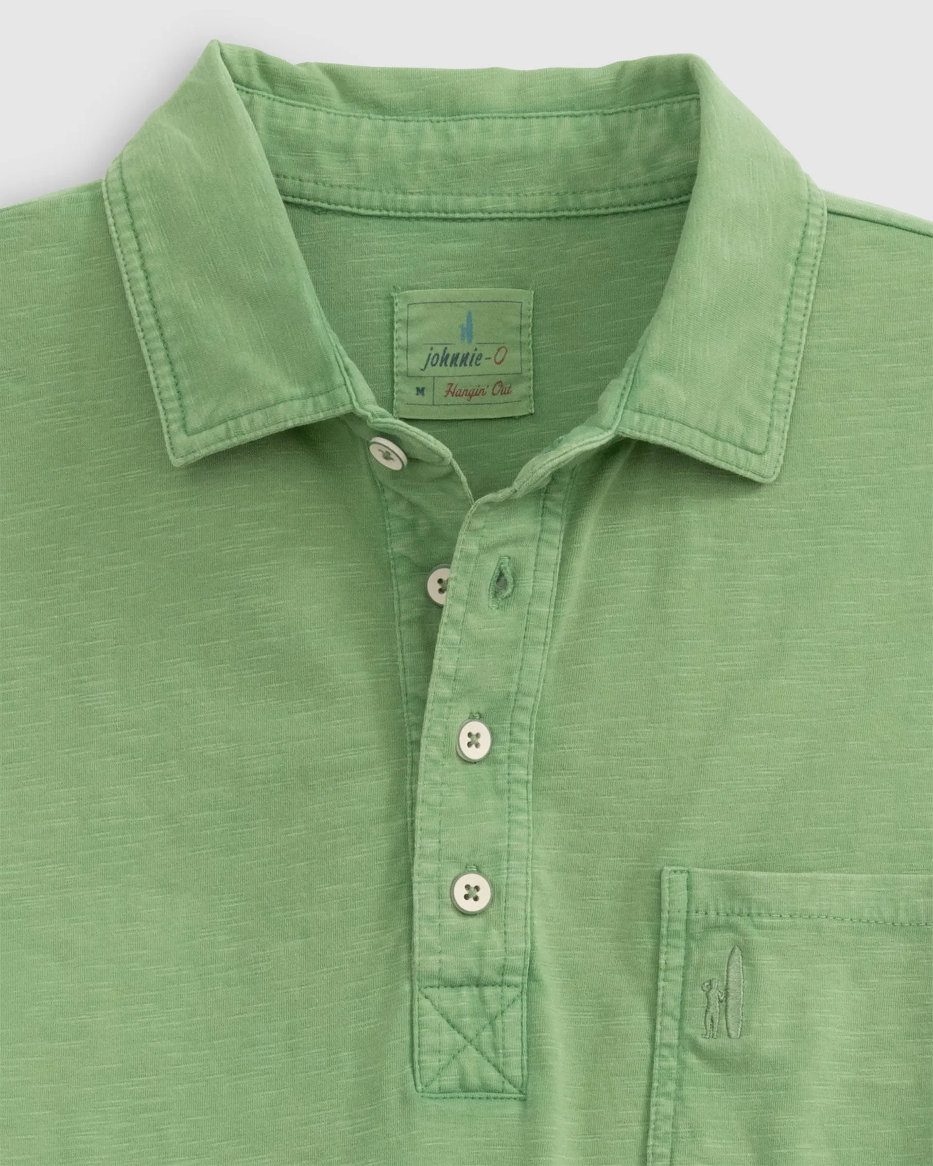 Original 4-Button Polo - Coastal Wash