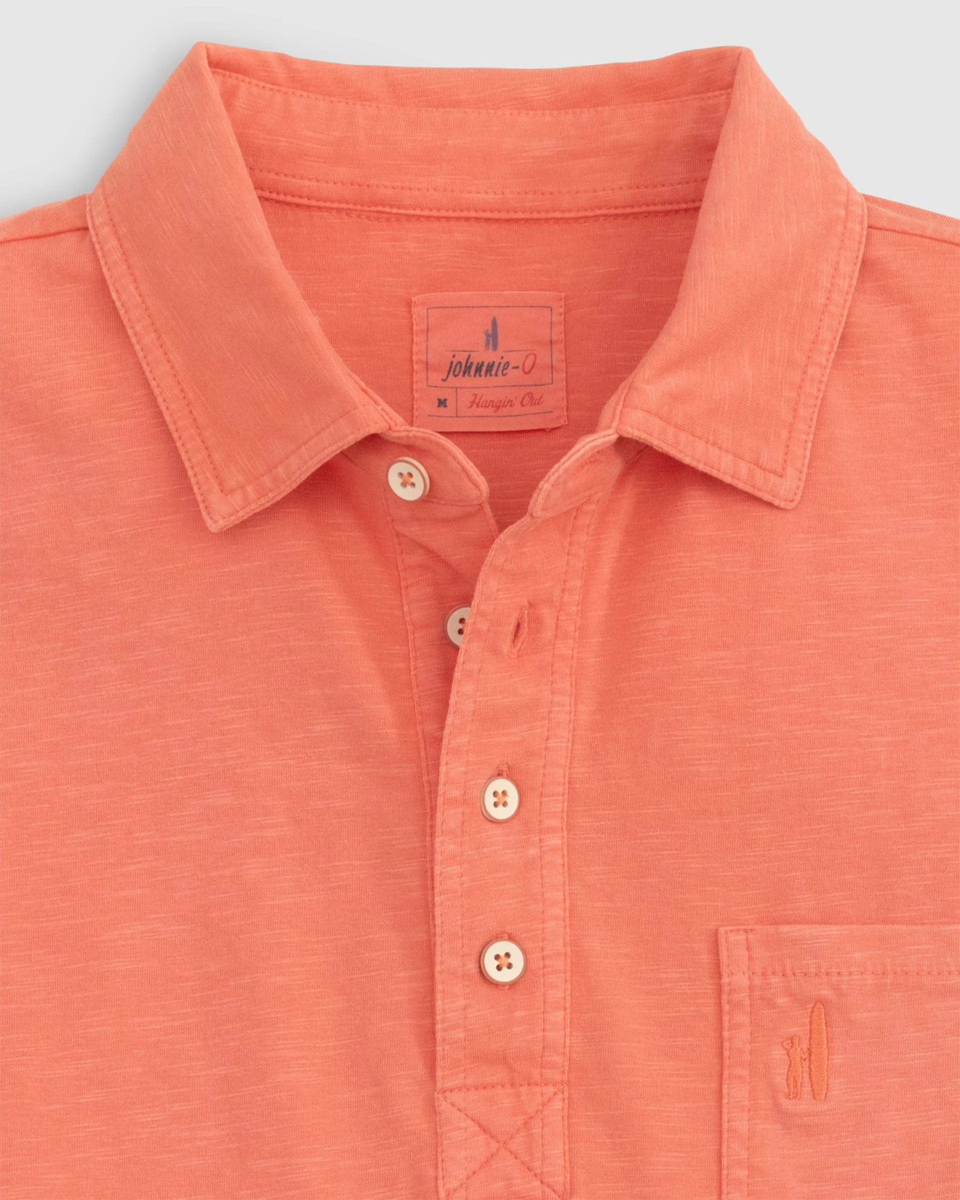 Original 4-Button Polo - Coastal Wash