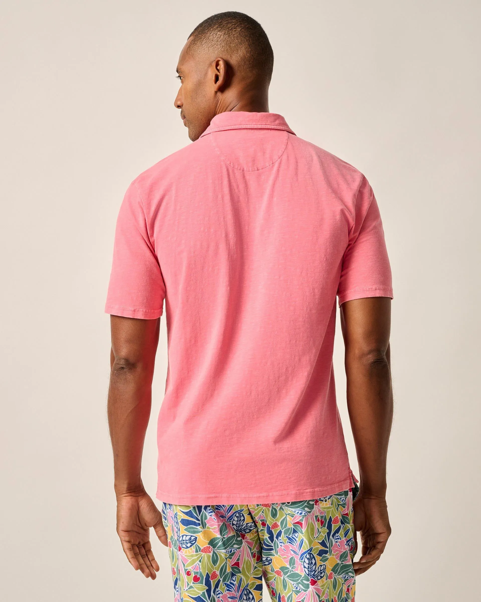 Original 4-Button Polo - Coastal Wash