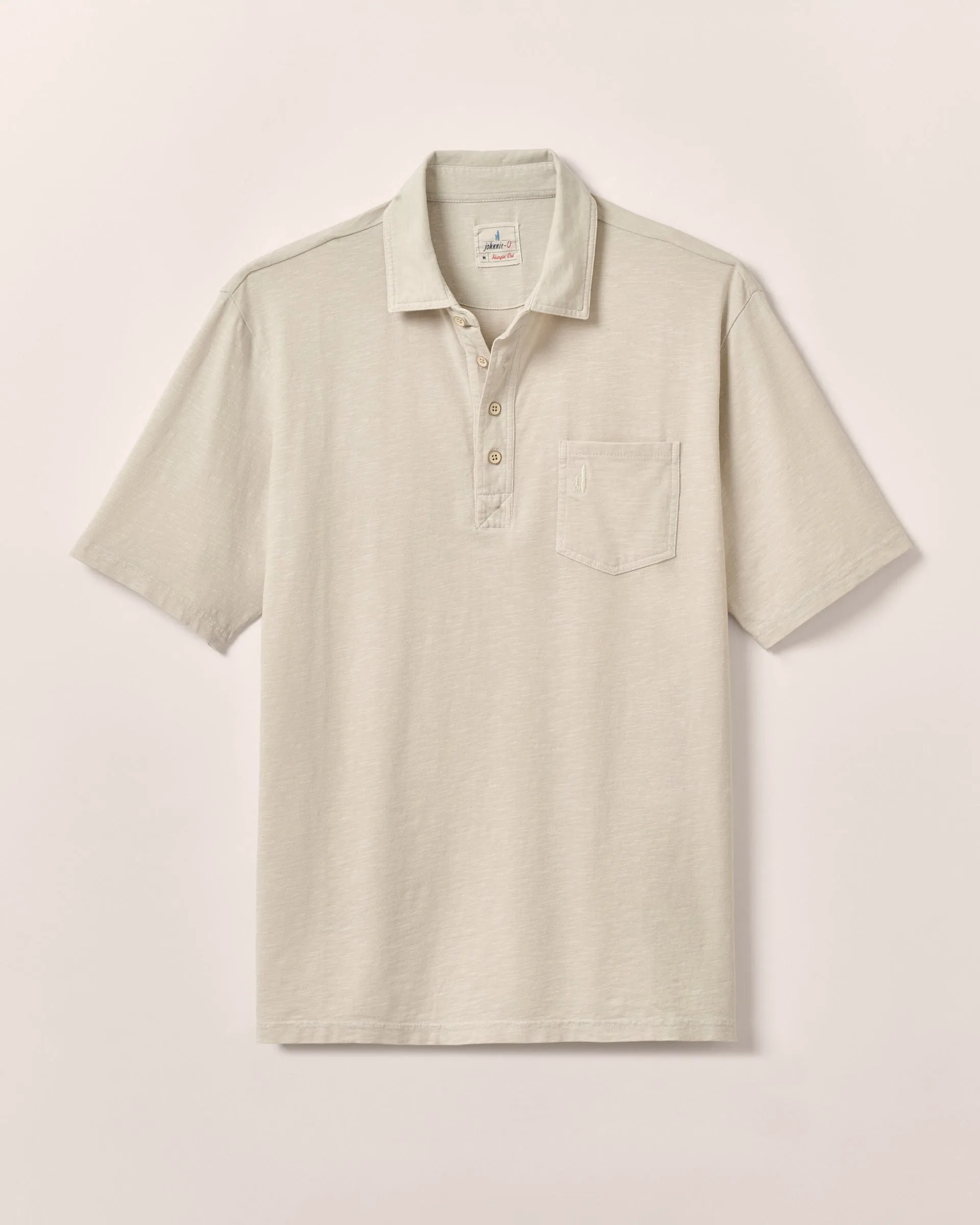 Original 4-Button Polo - Coastal Wash