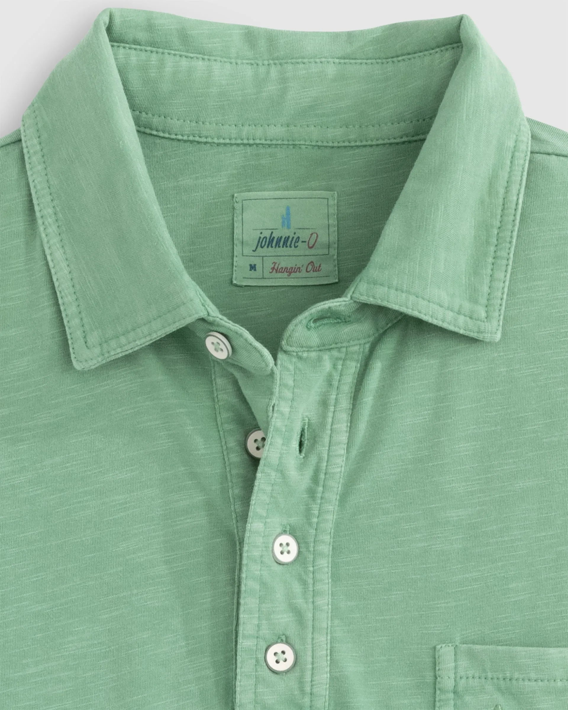Original 4-Button Polo - Coastal Wash