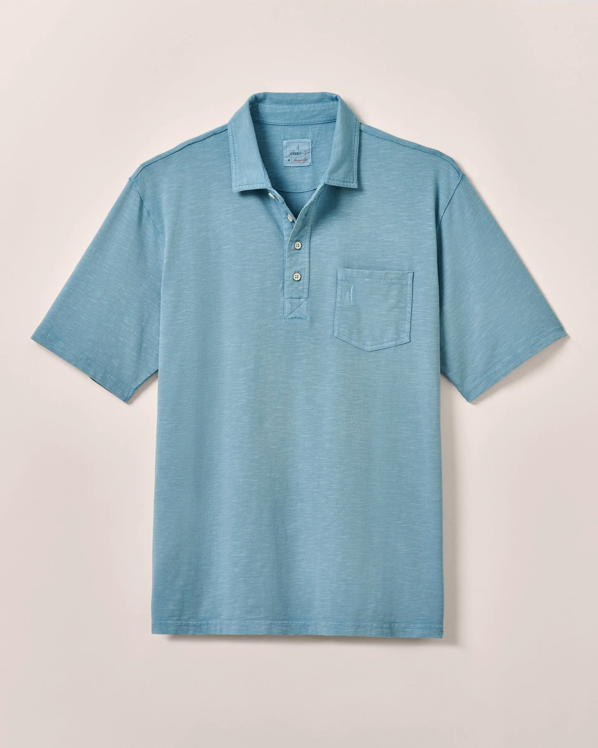 Original 4-Button Polo - Coastal Wash