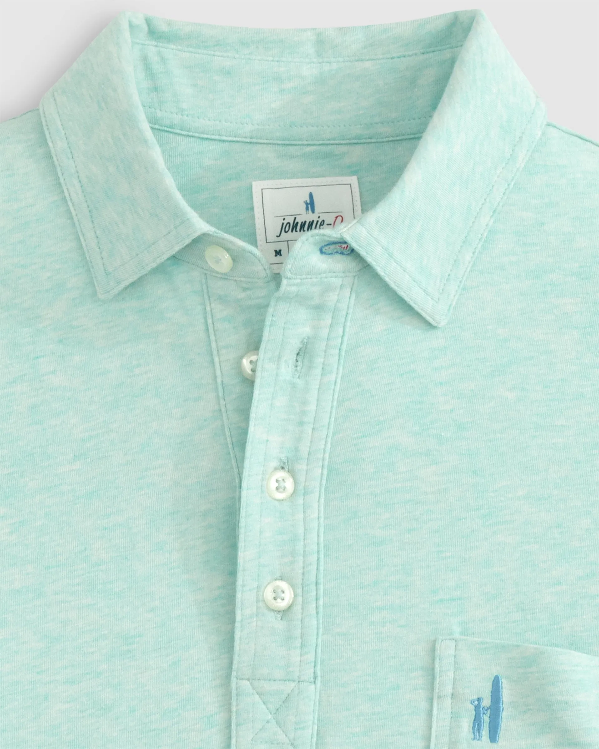 Original 4-Button Polo - Heathered 2.0