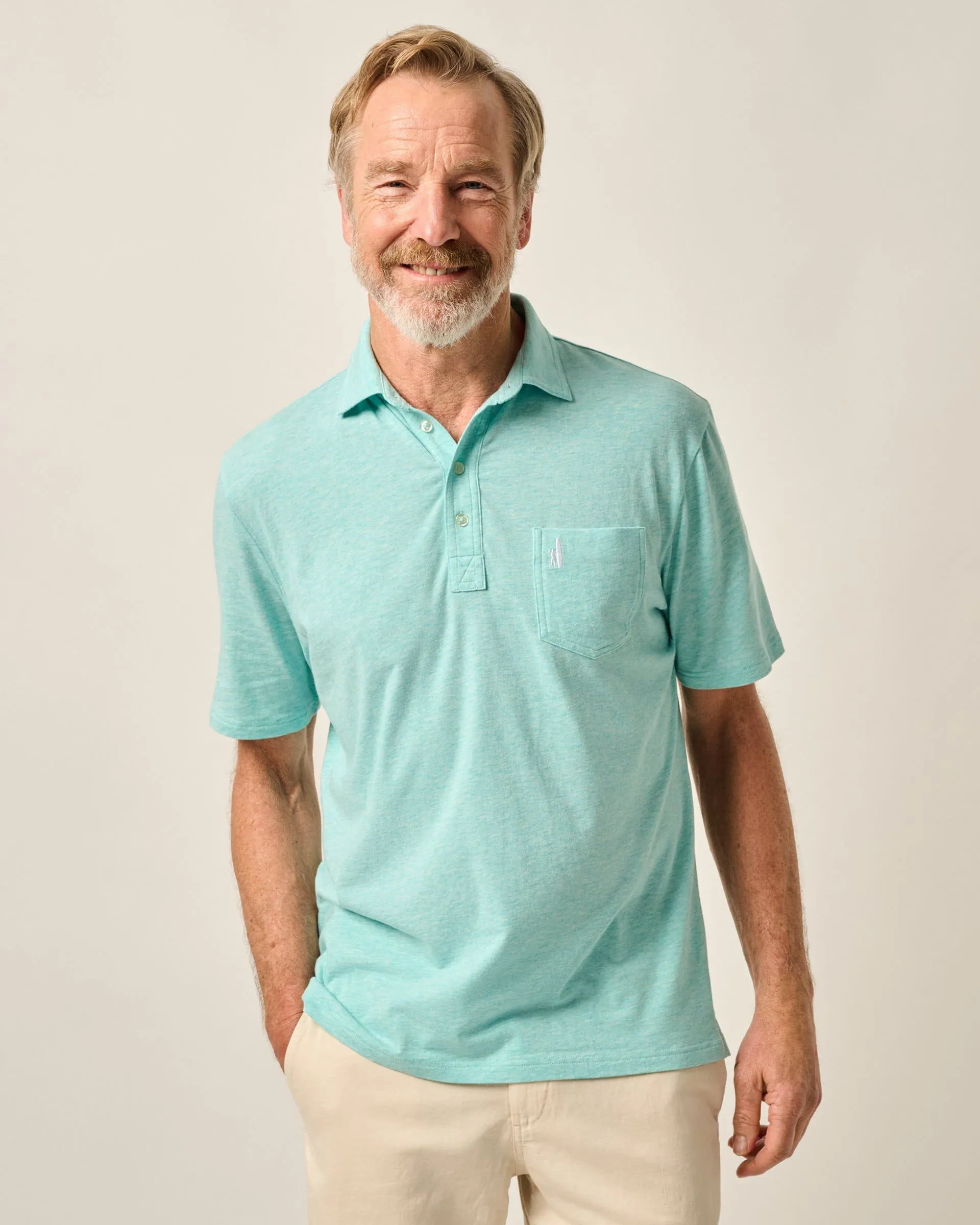 Original 4-Button Polo - Heathered 2.0