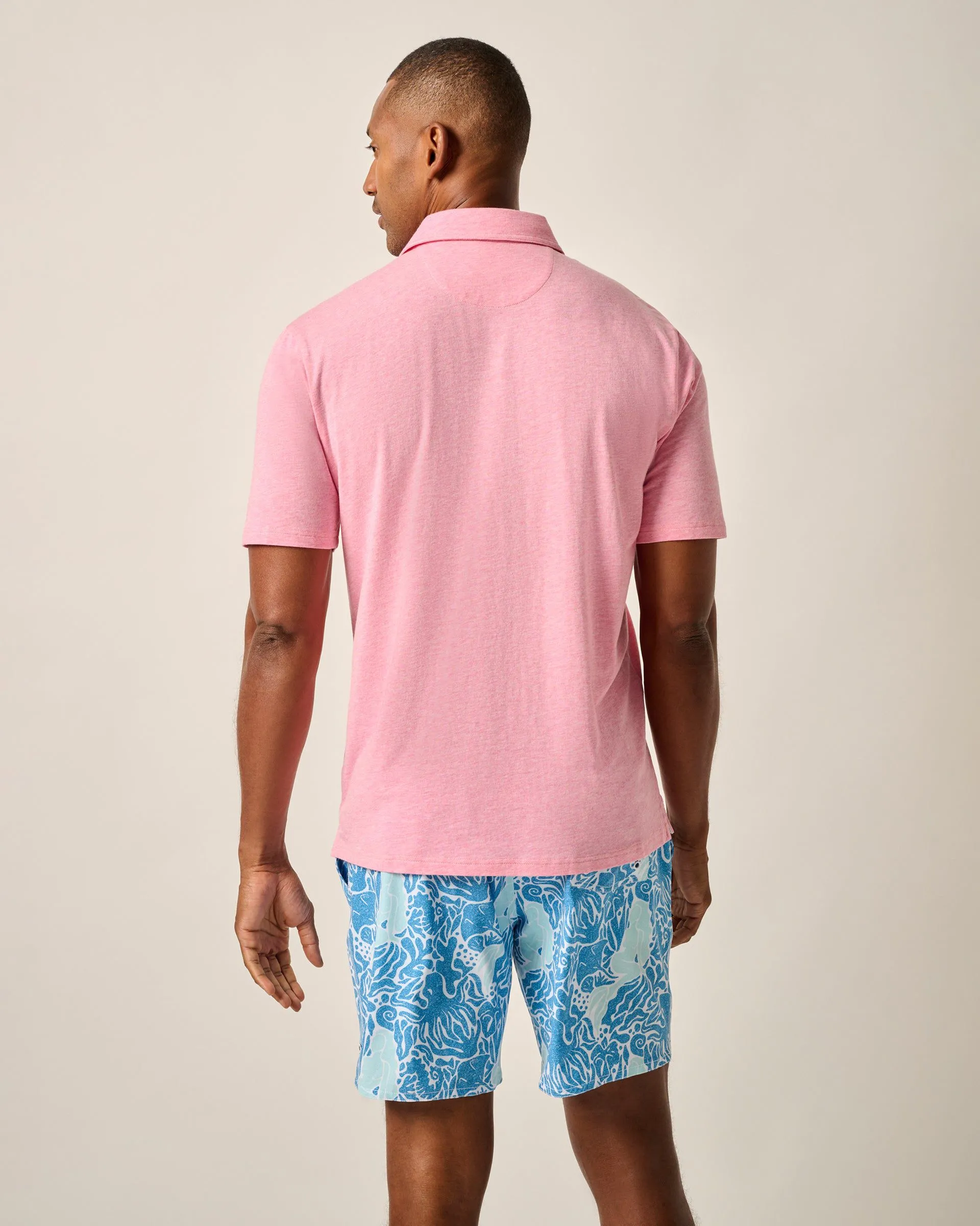 Original 4-Button Polo - Heathered 2.0