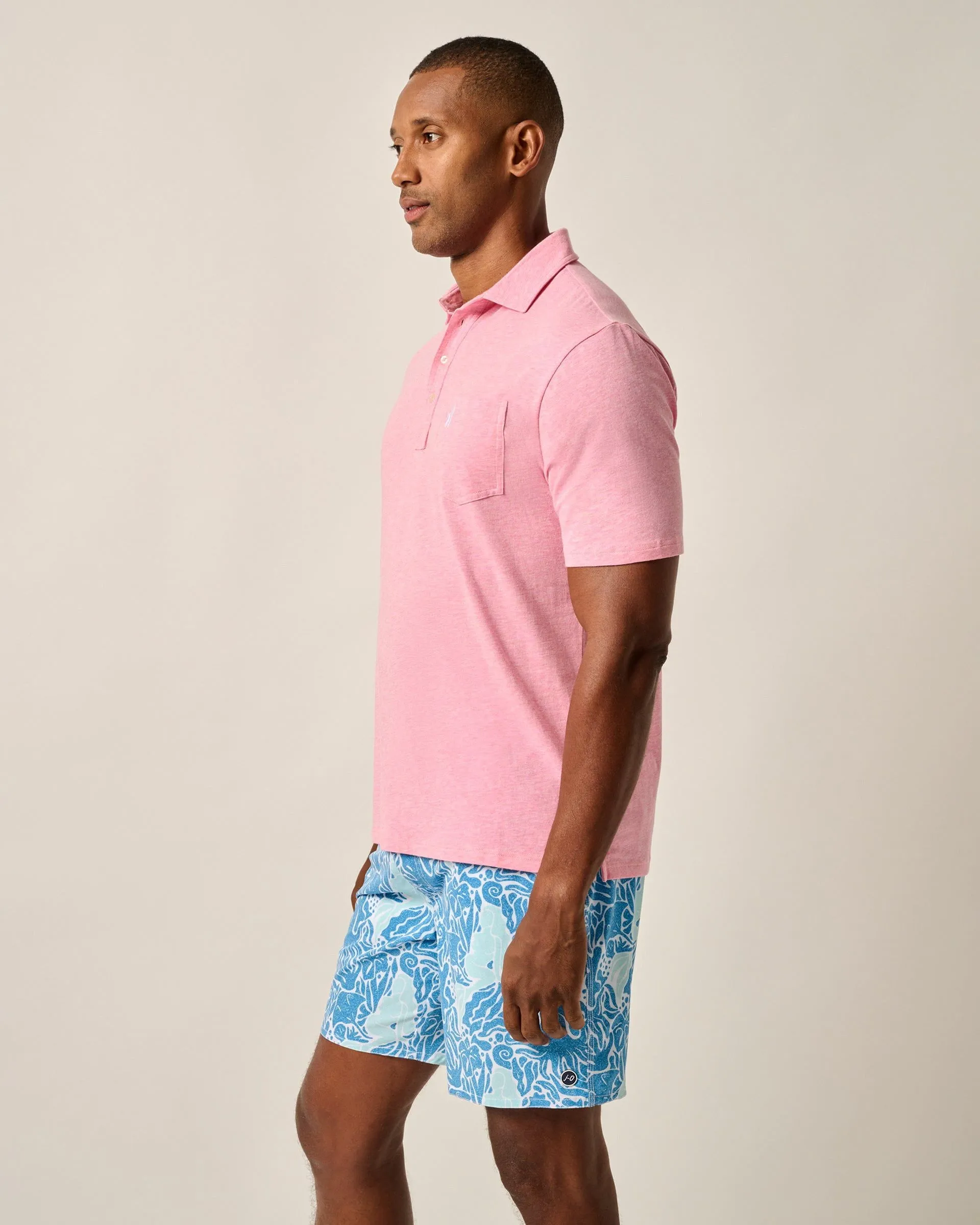 Original 4-Button Polo - Heathered 2.0