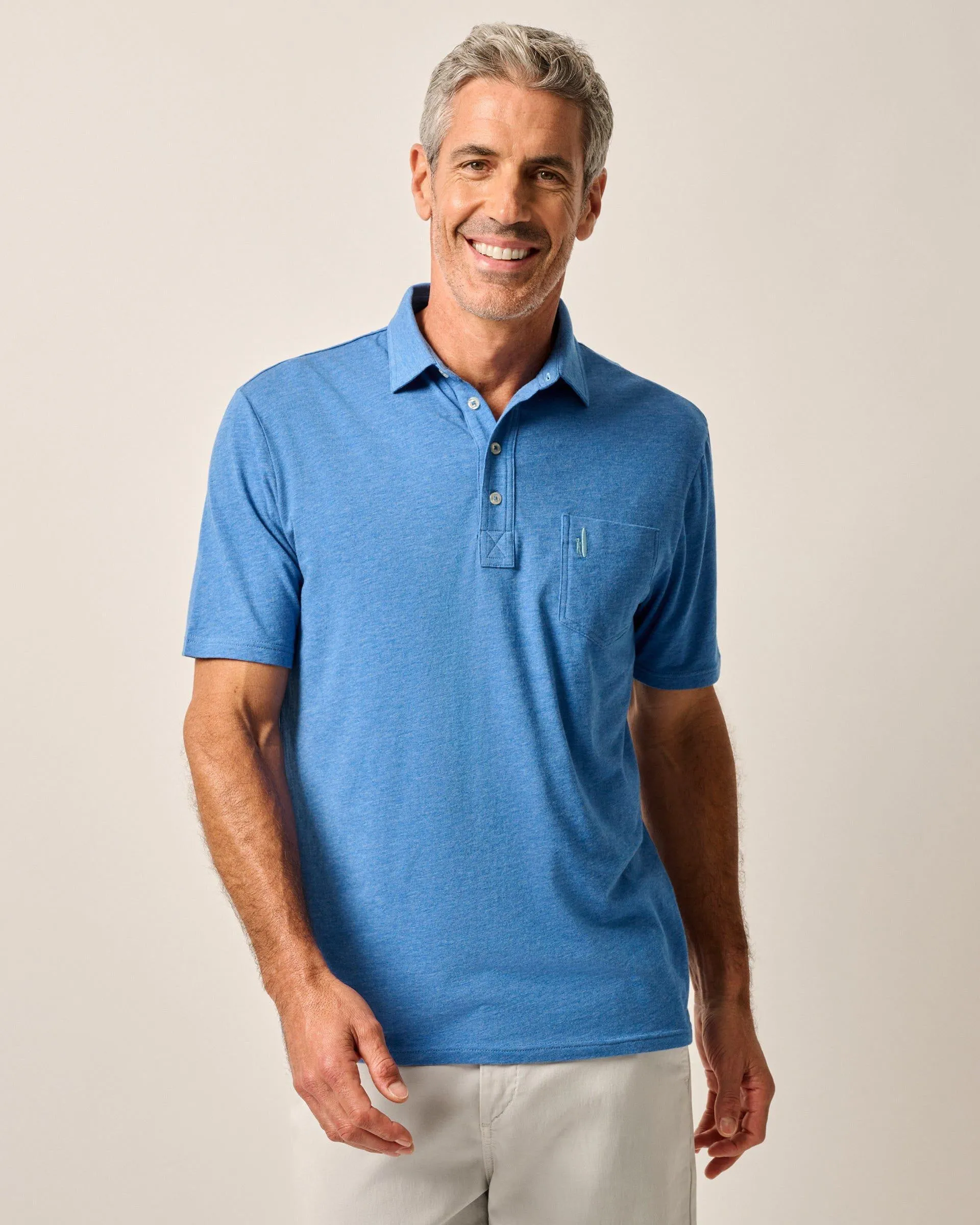 Original 4-Button Polo - Heathered 2.0