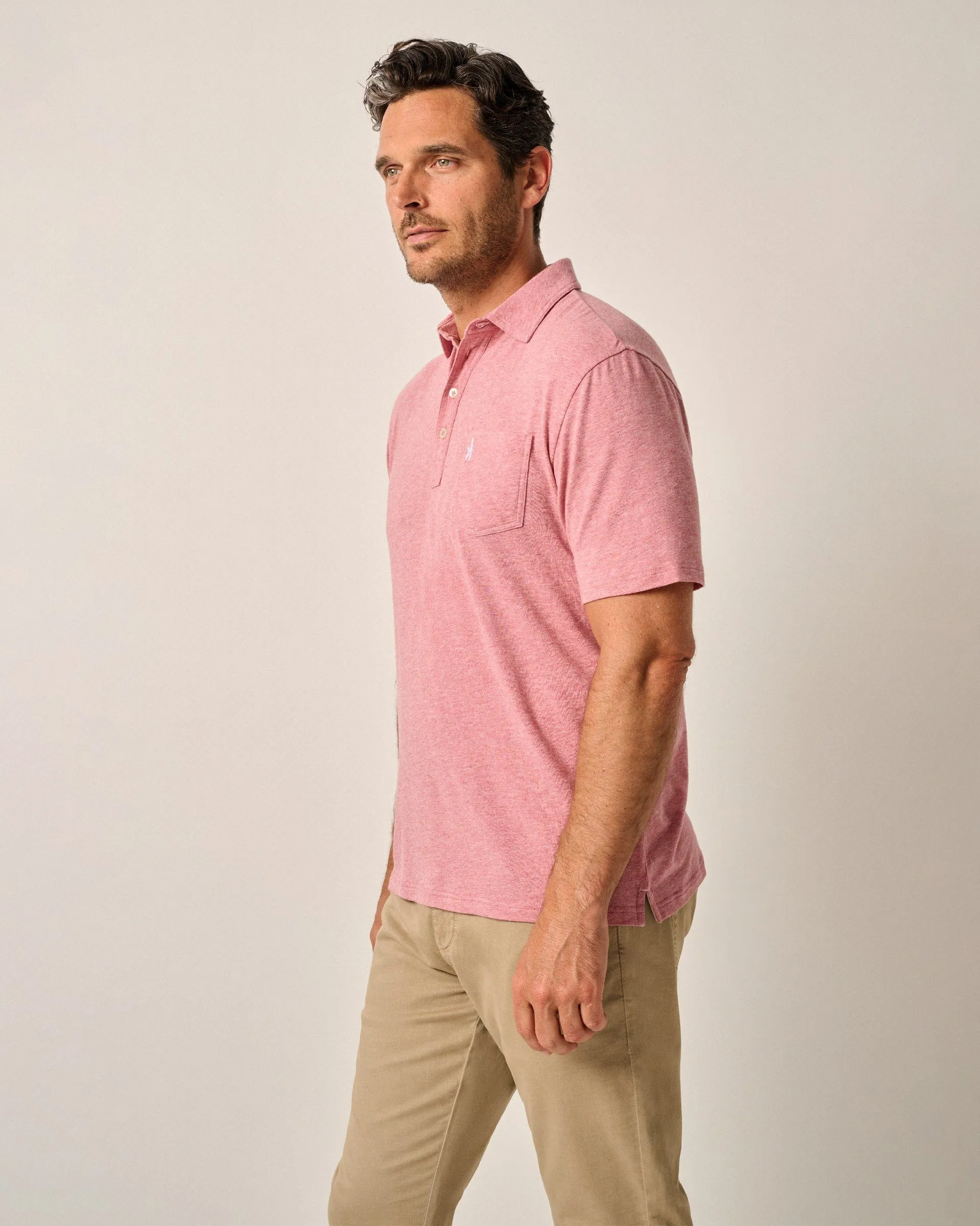 Original 4-Button Polo - Heathered 2.0