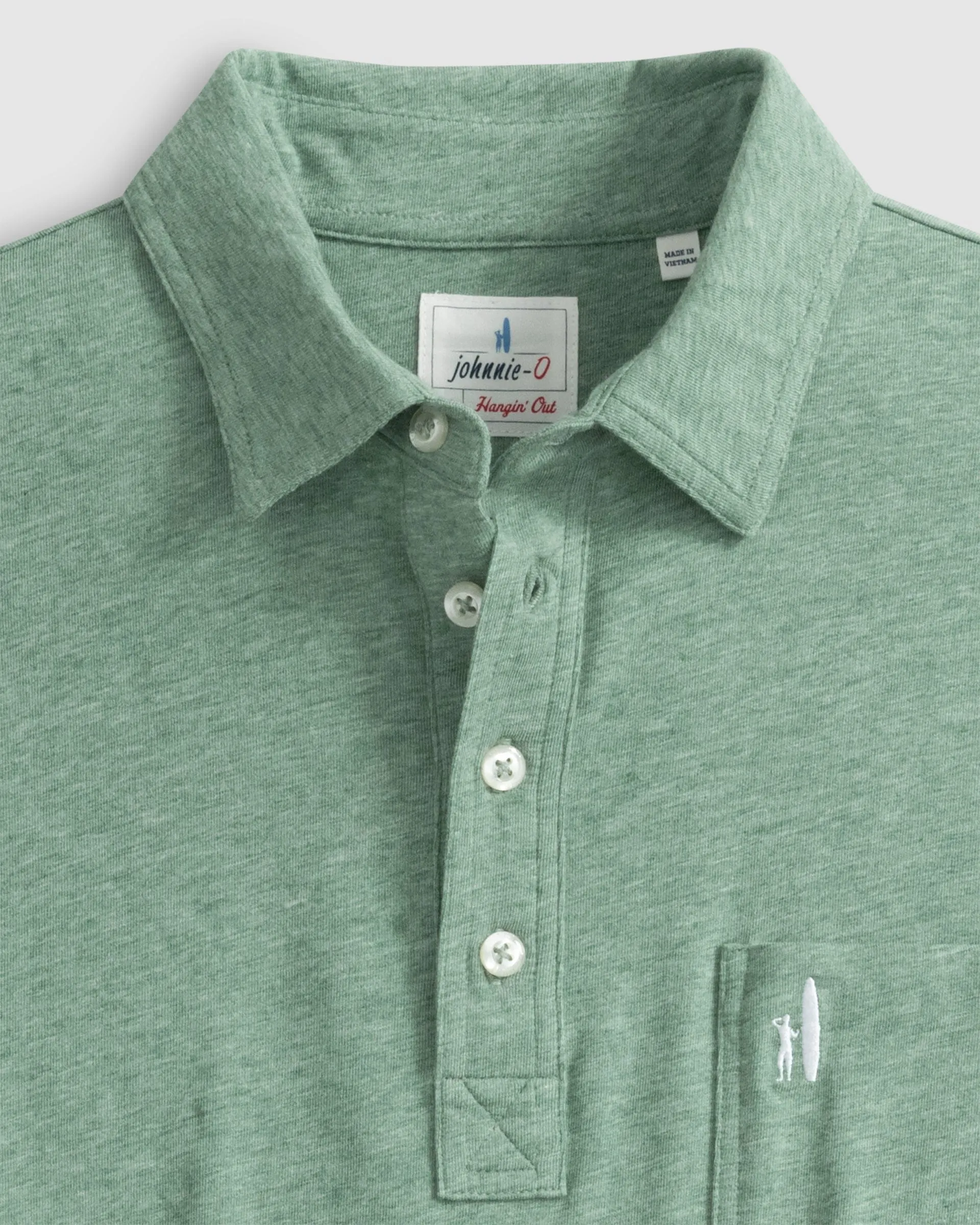 Original 4-Button Polo - Heathered 2.0