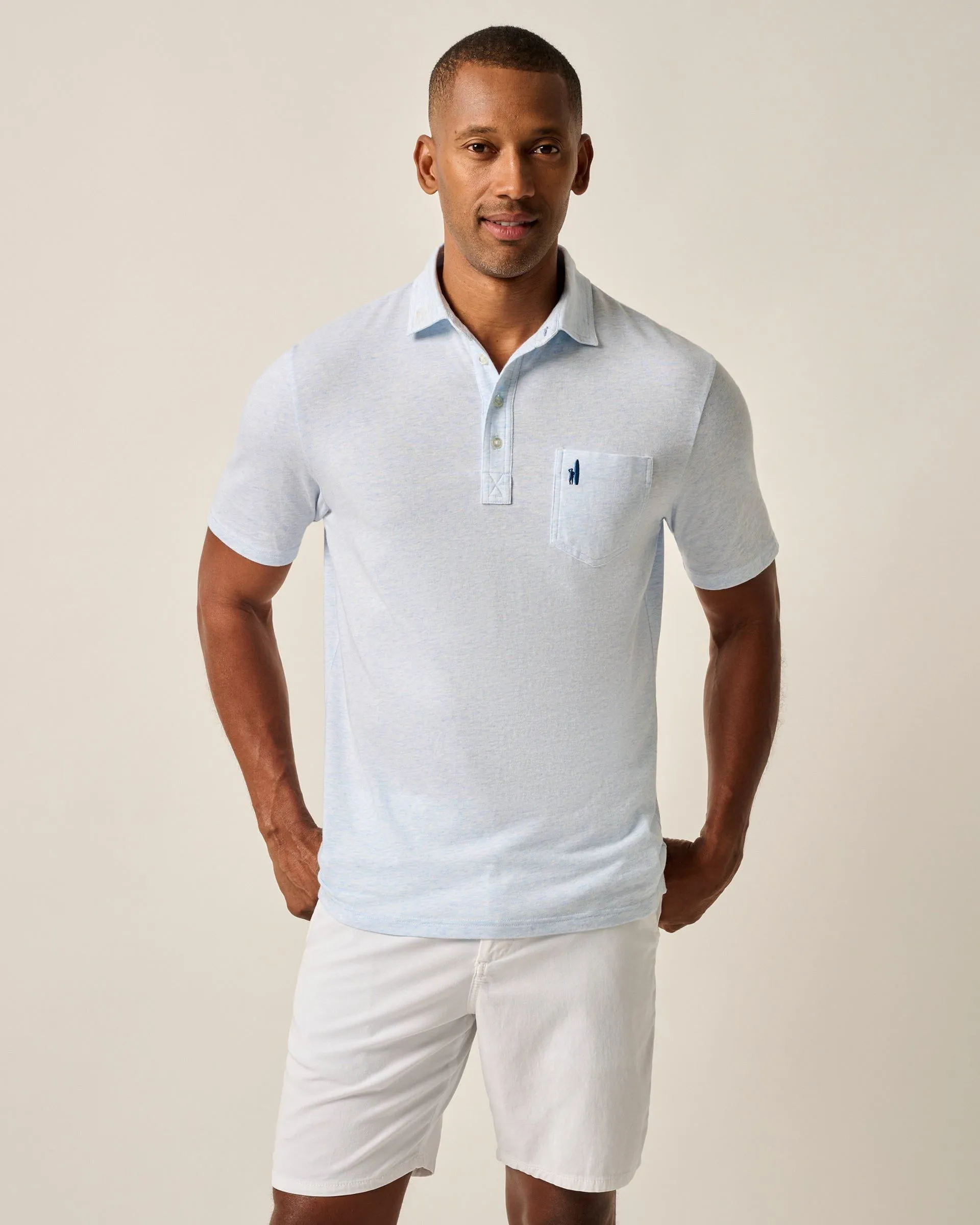 Original 4-Button Polo - Heathered 2.0