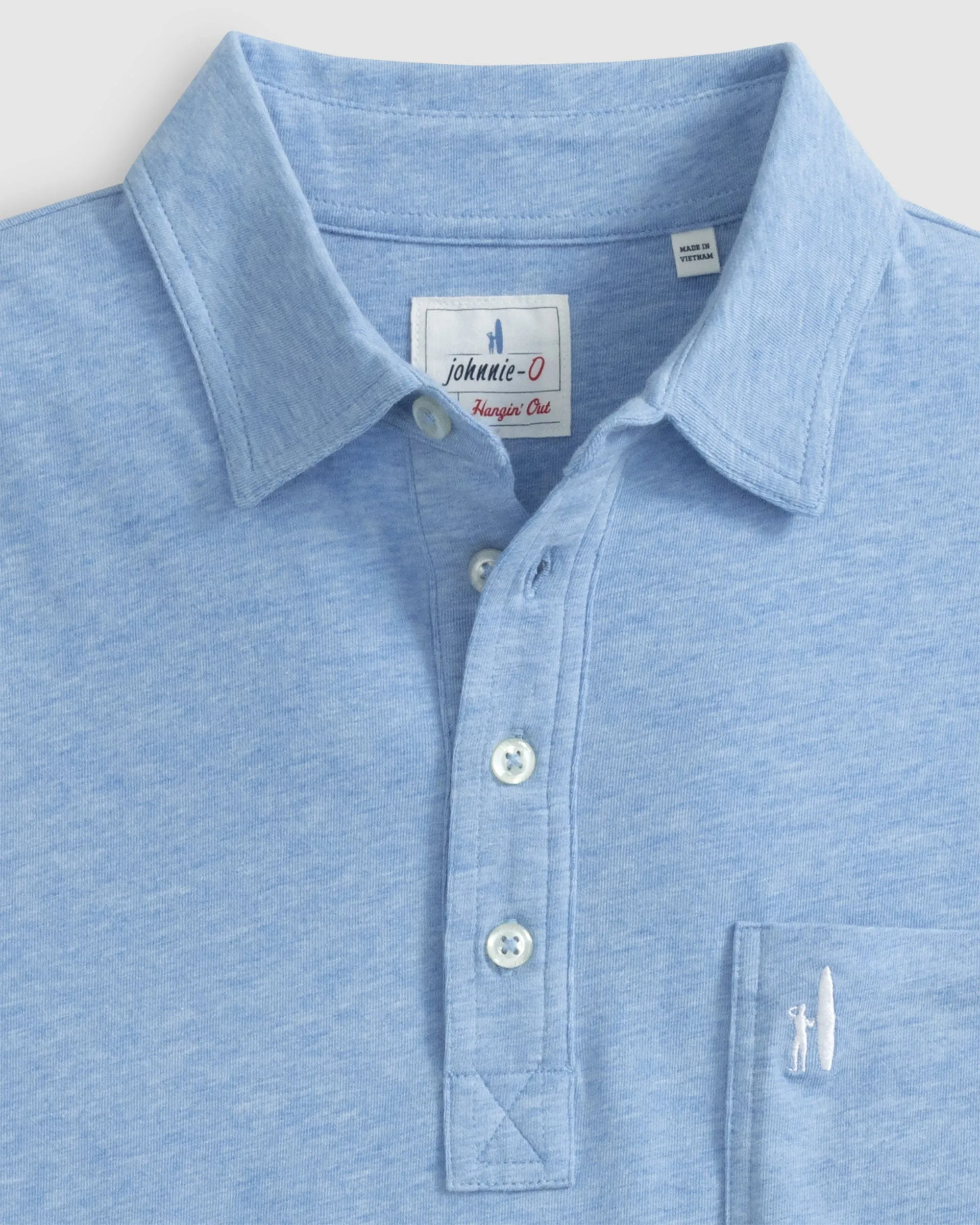 Original 4-Button Polo - Heathered 2.0