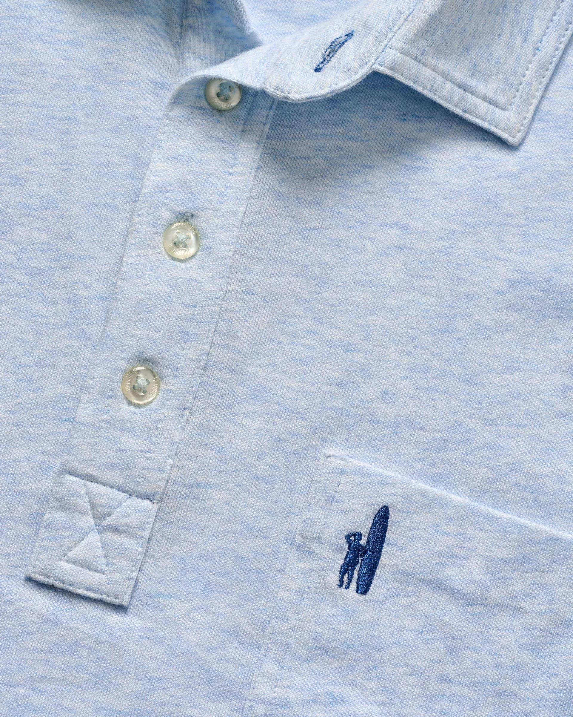 Original 4-Button Polo - Heathered 2.0