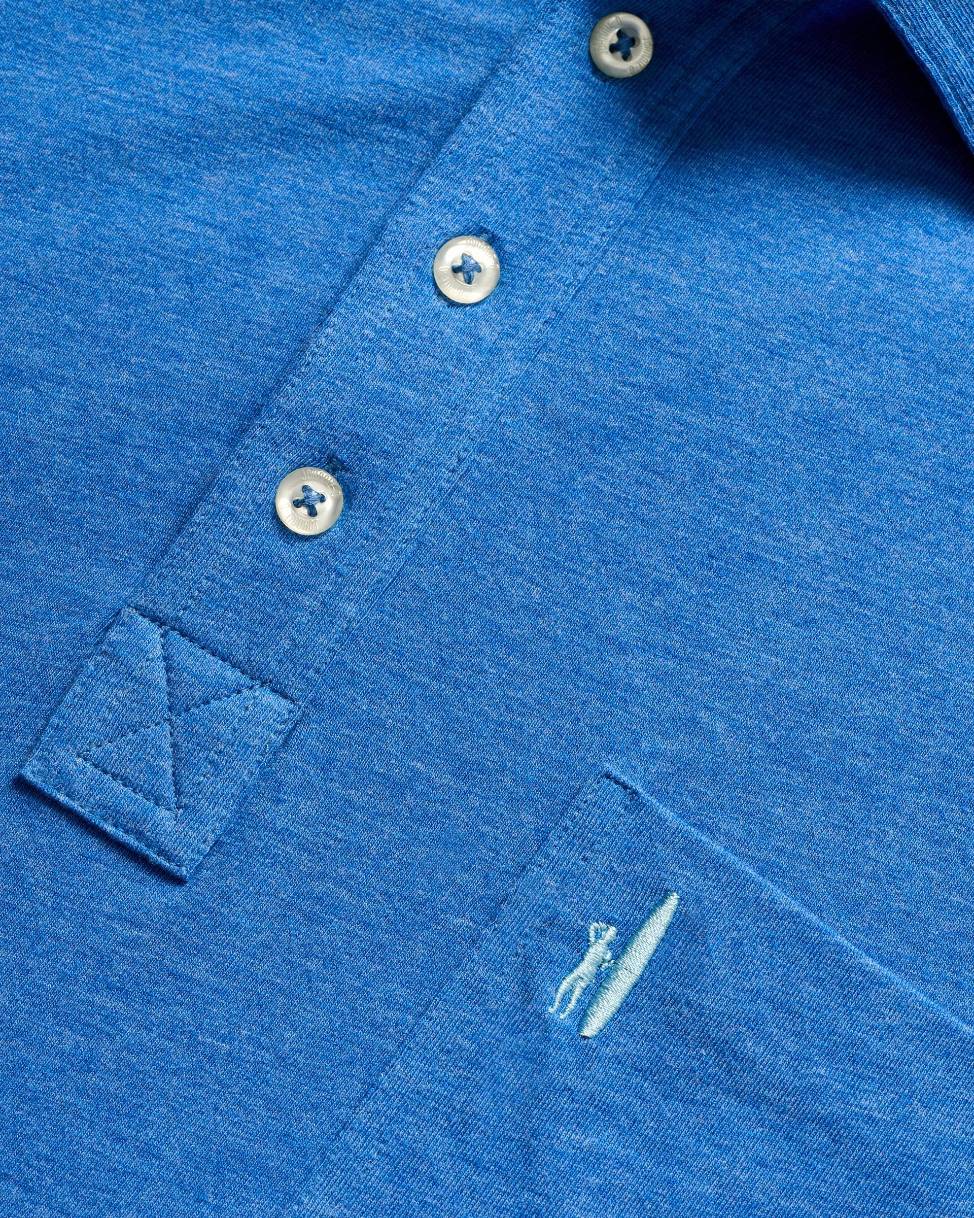 Original 4-Button Polo - Heathered 2.0
