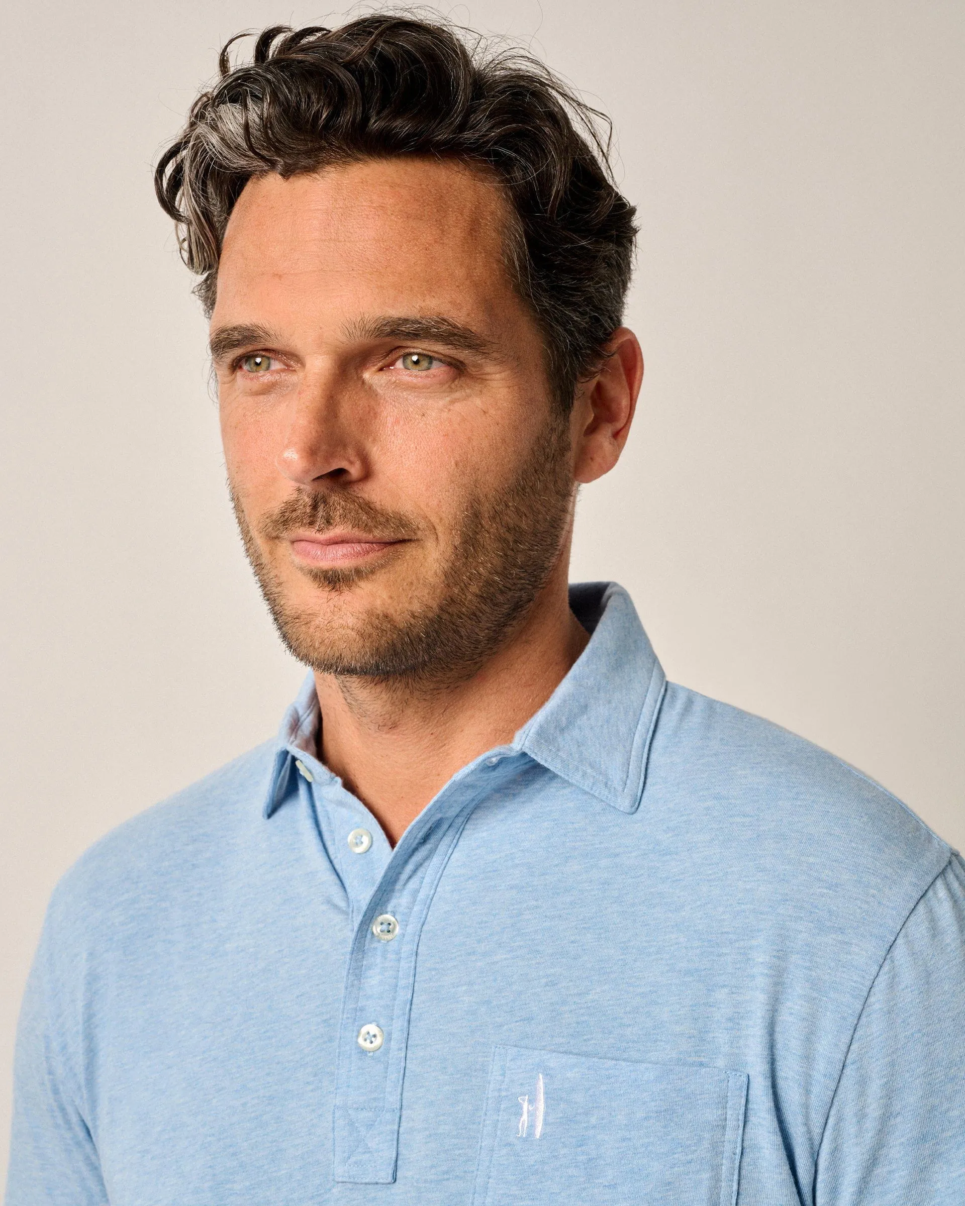 Original 4-Button Polo - Heathered 2.0