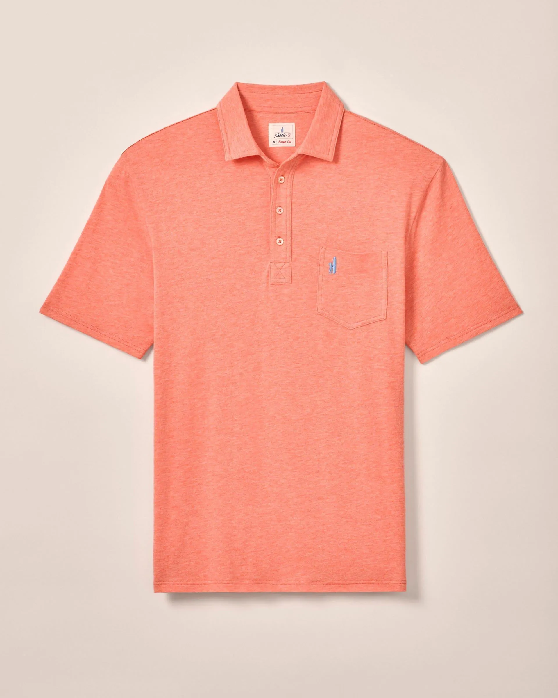 Original 4-Button Polo - Heathered 2.0