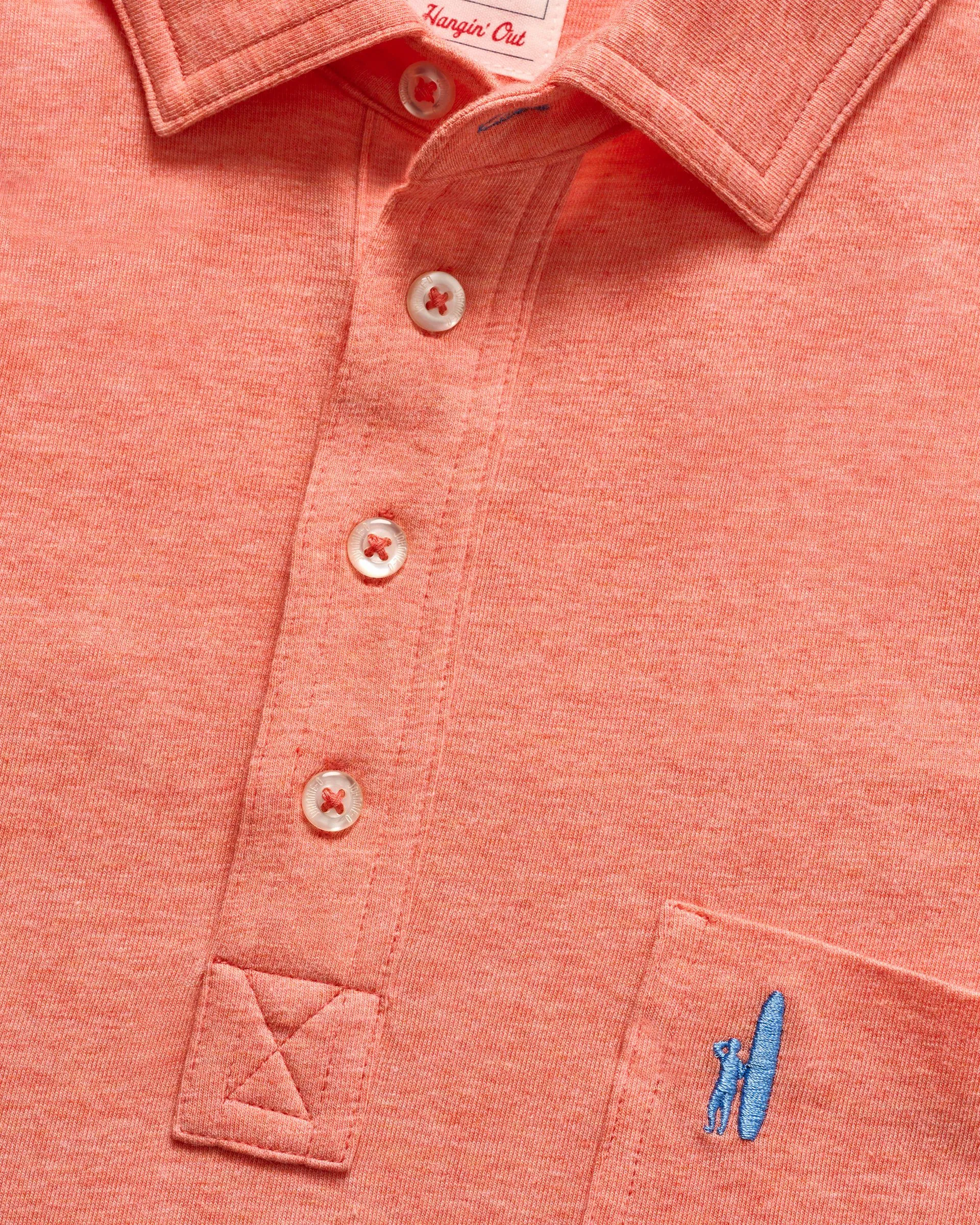 Original 4-Button Polo - Heathered 2.0