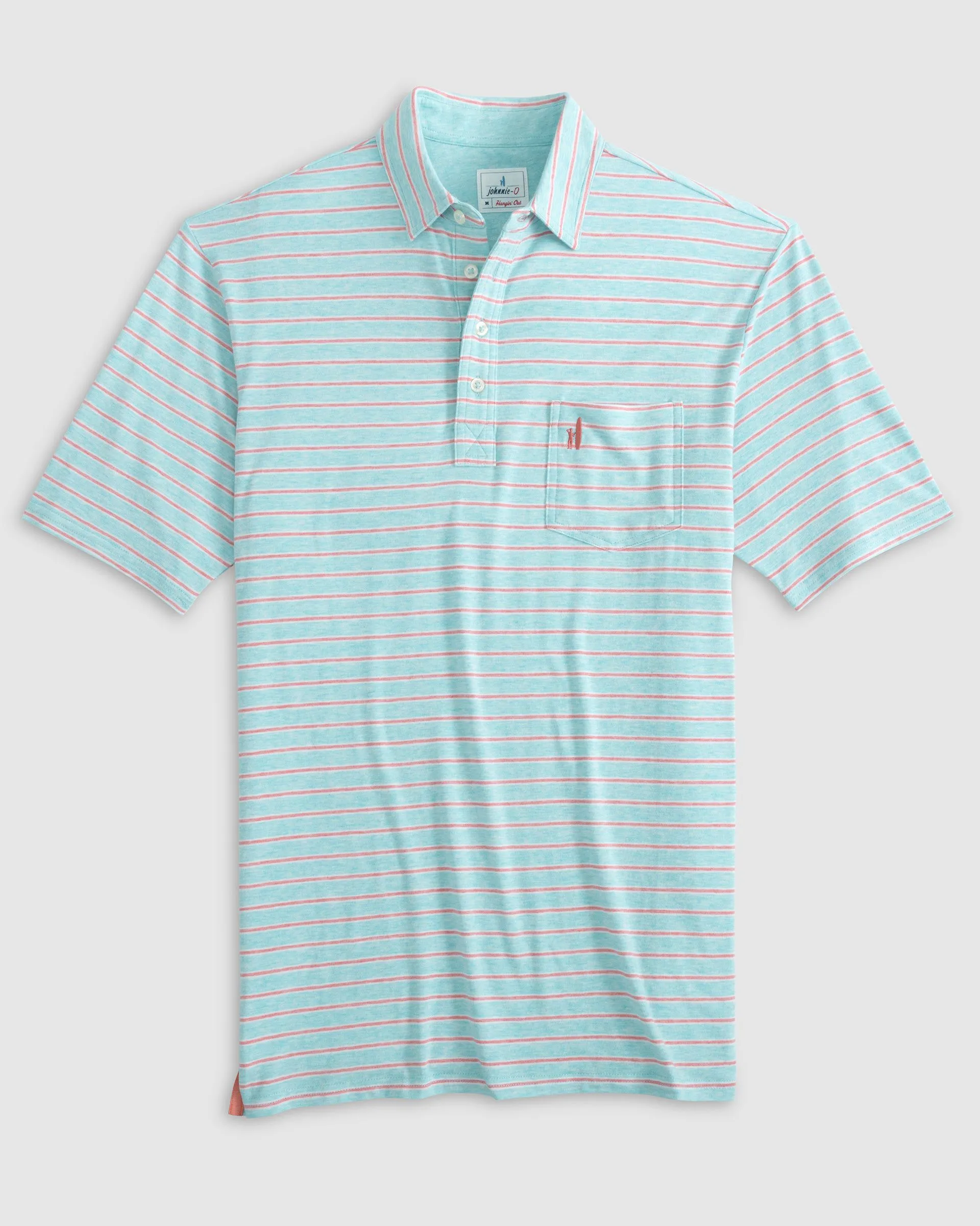 Original 4-Button Polo - Matthis Stripe