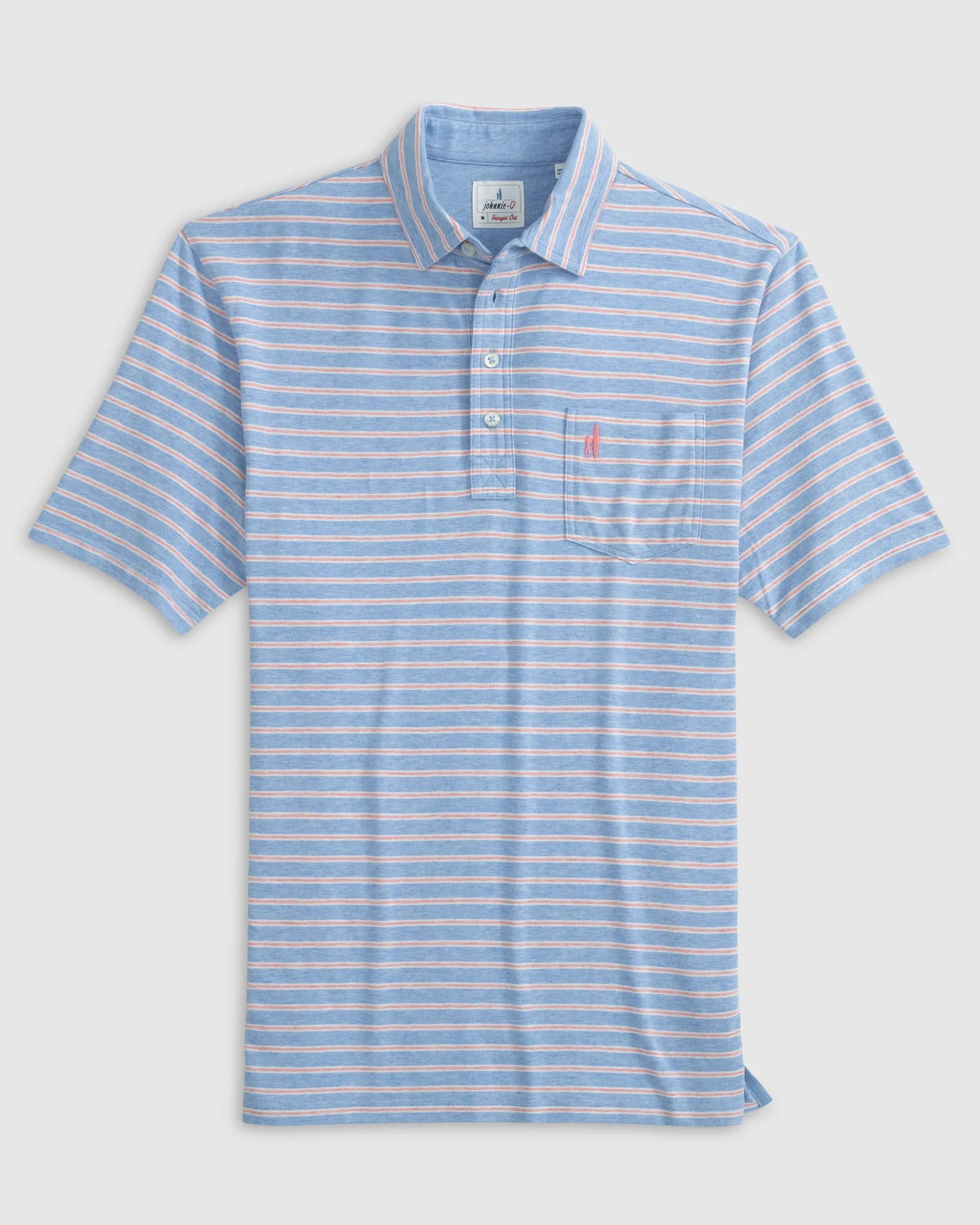 Original 4-Button Polo - Matthis Stripe