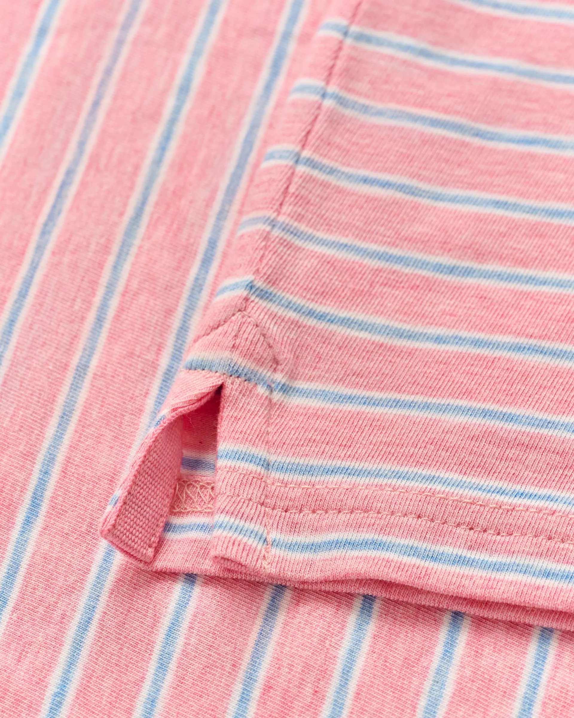 Original 4-Button Polo - Matthis Stripe