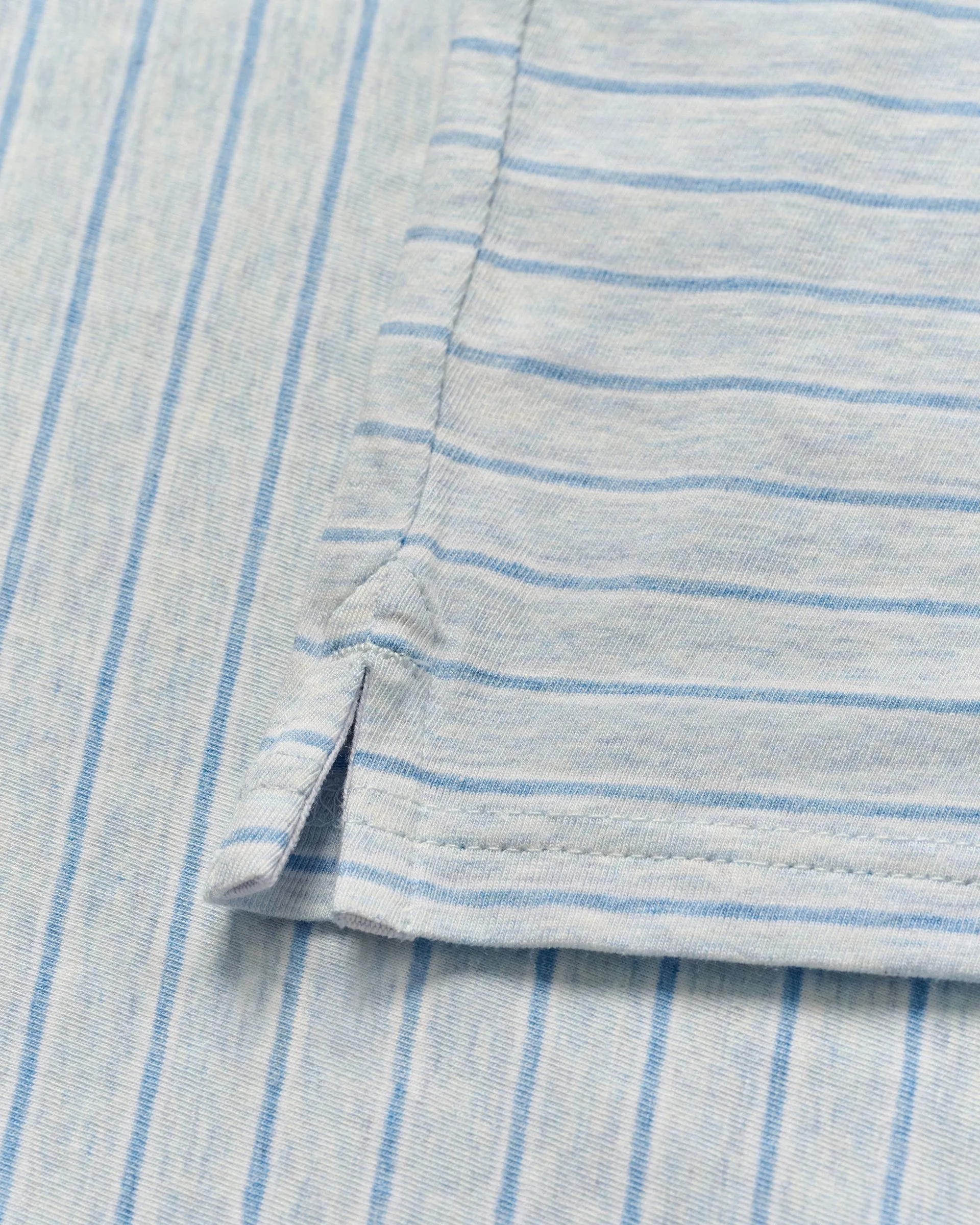 Original 4-Button Polo - Matthis Stripe