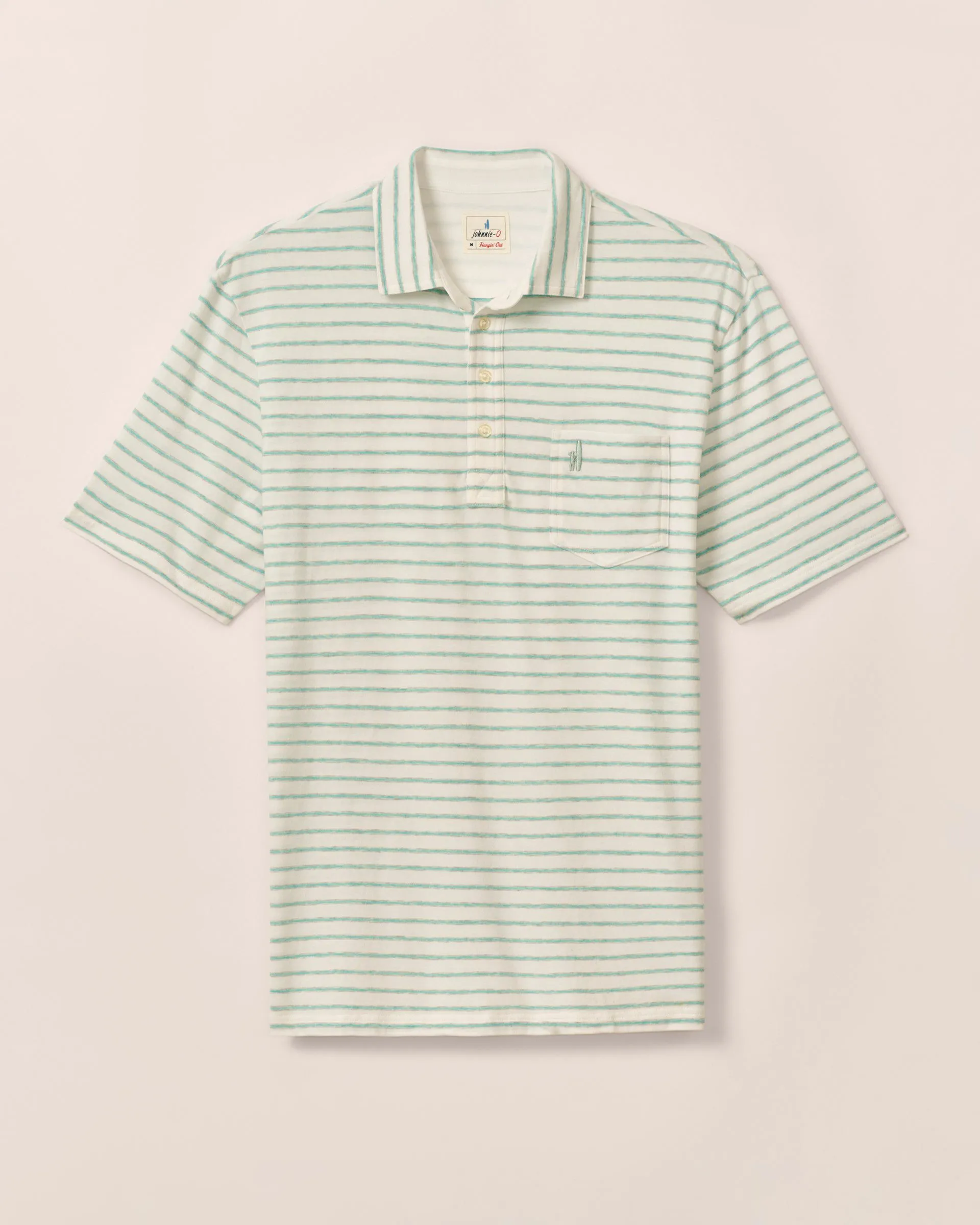 Original 4-Button Polo - Matthis Stripe