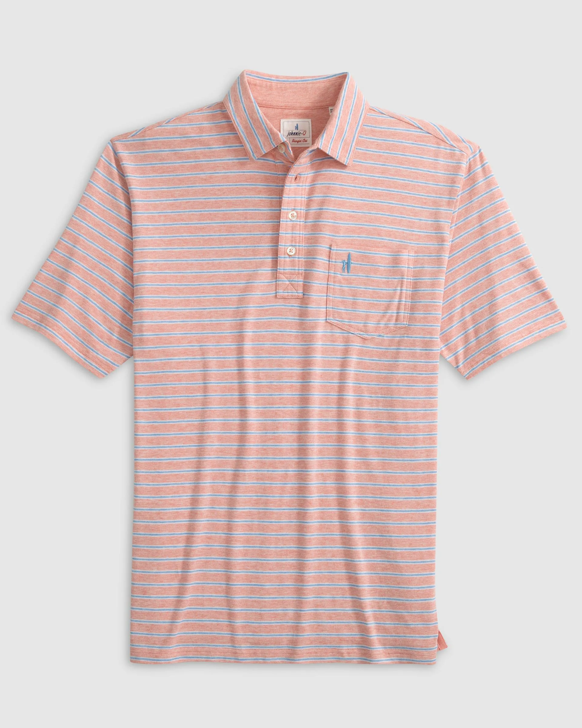Original 4-Button Polo - Matthis Stripe