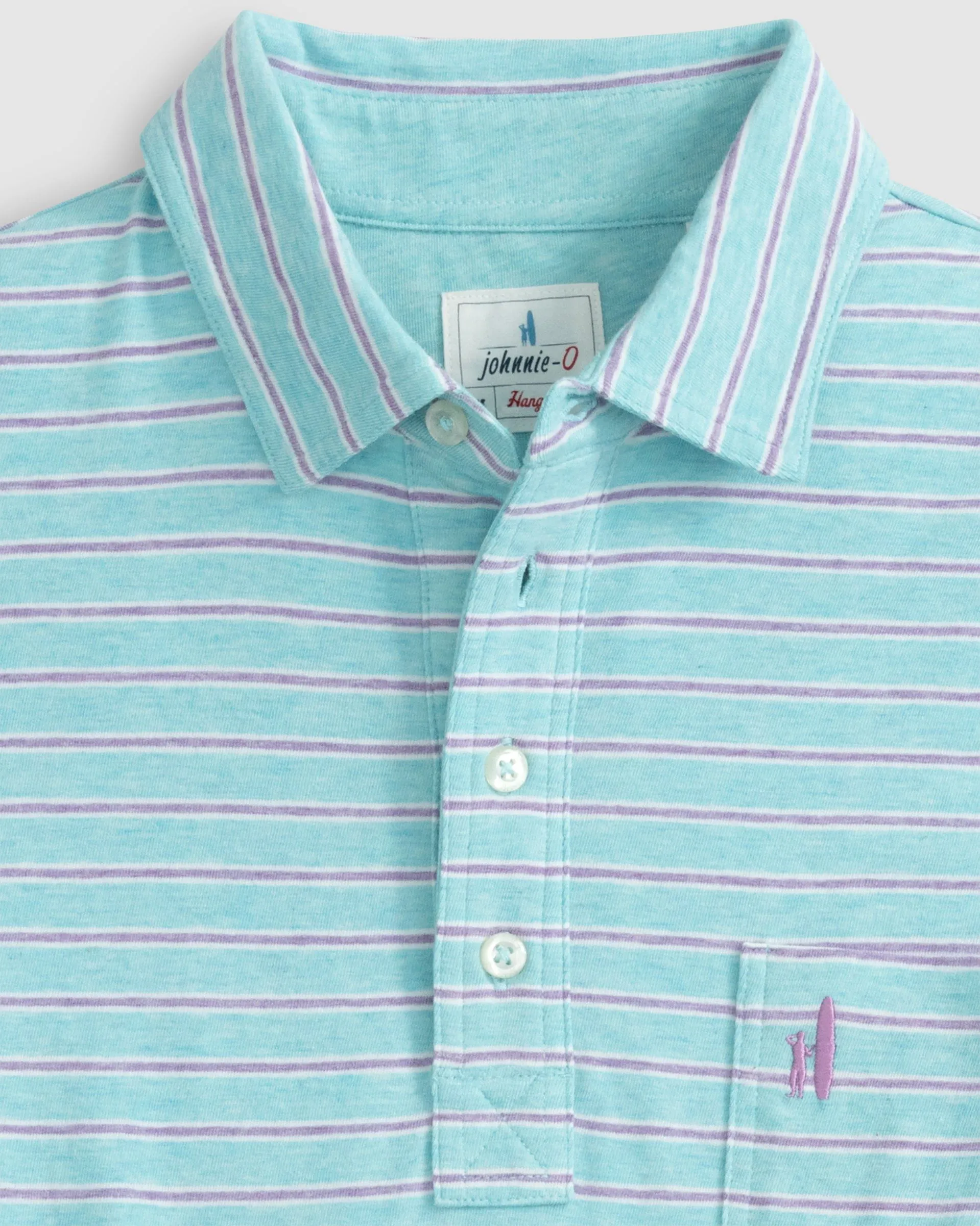 Original 4-Button Polo - Matthis Stripe