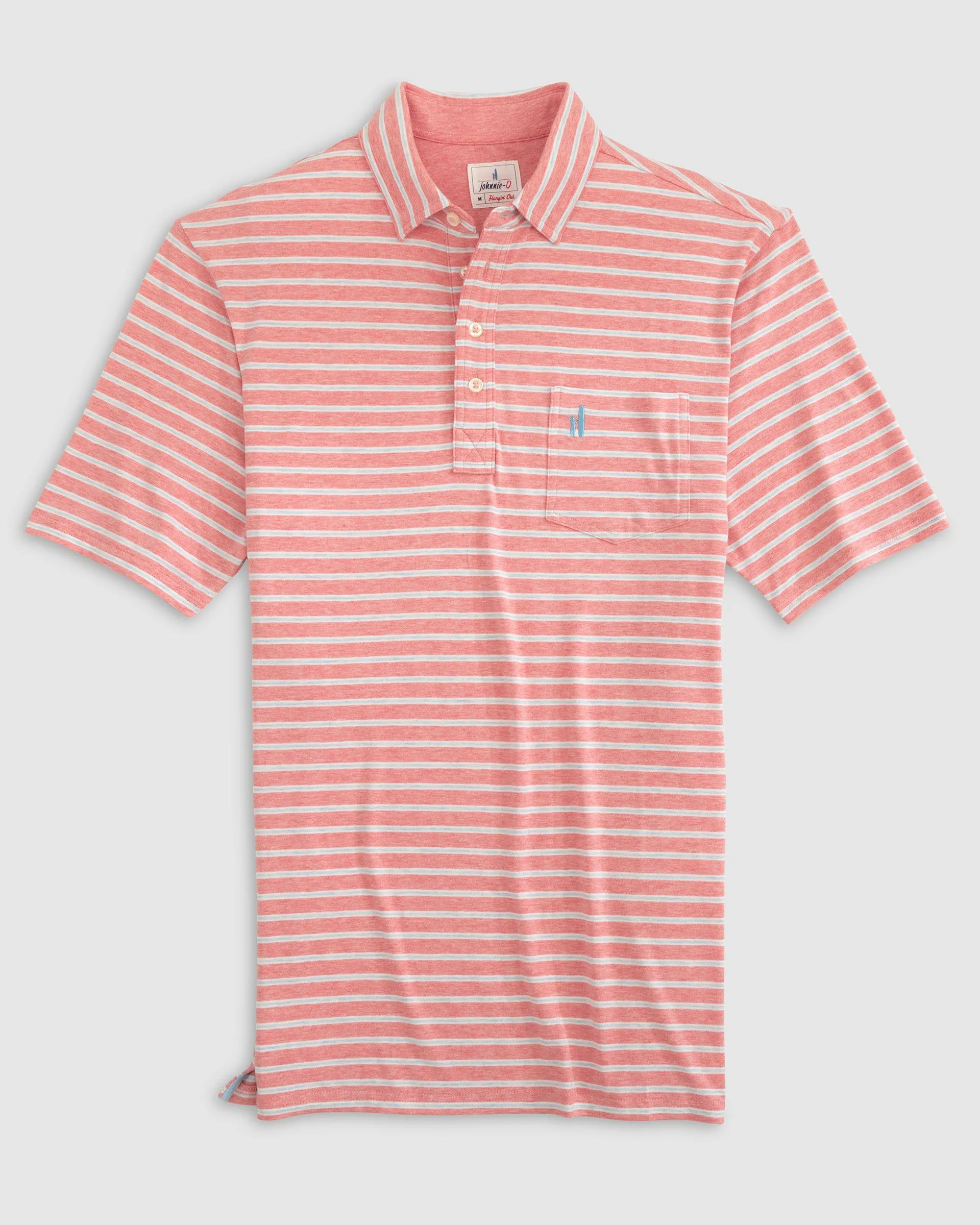 Original 4-Button Polo - Matthis Stripe