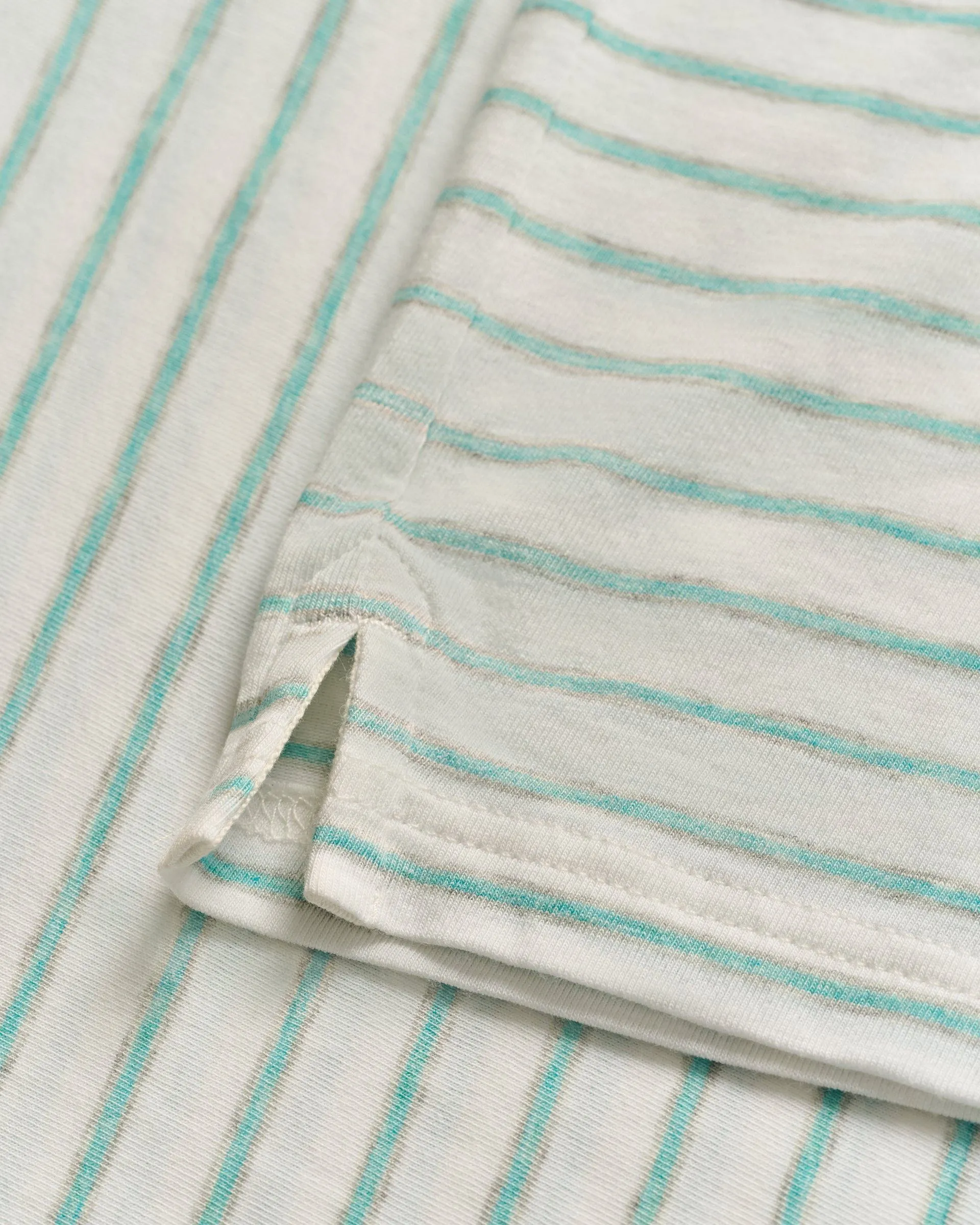 Original 4-Button Polo - Matthis Stripe