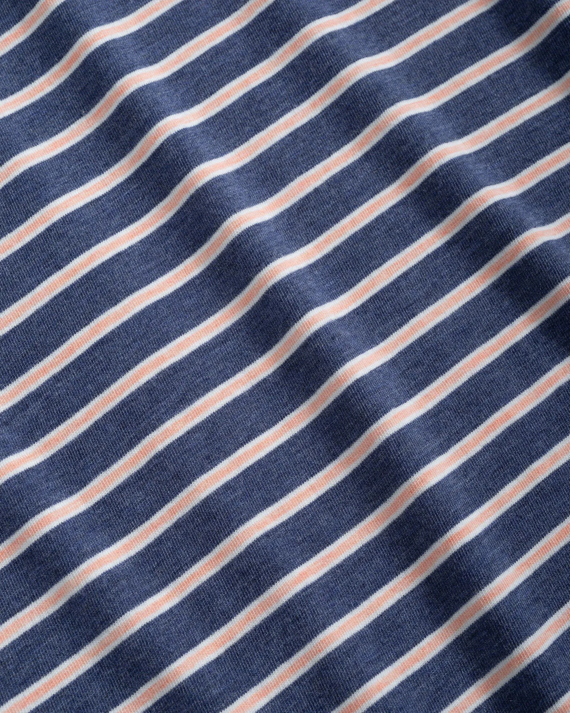 Original 4-Button Polo - Matthis Stripe