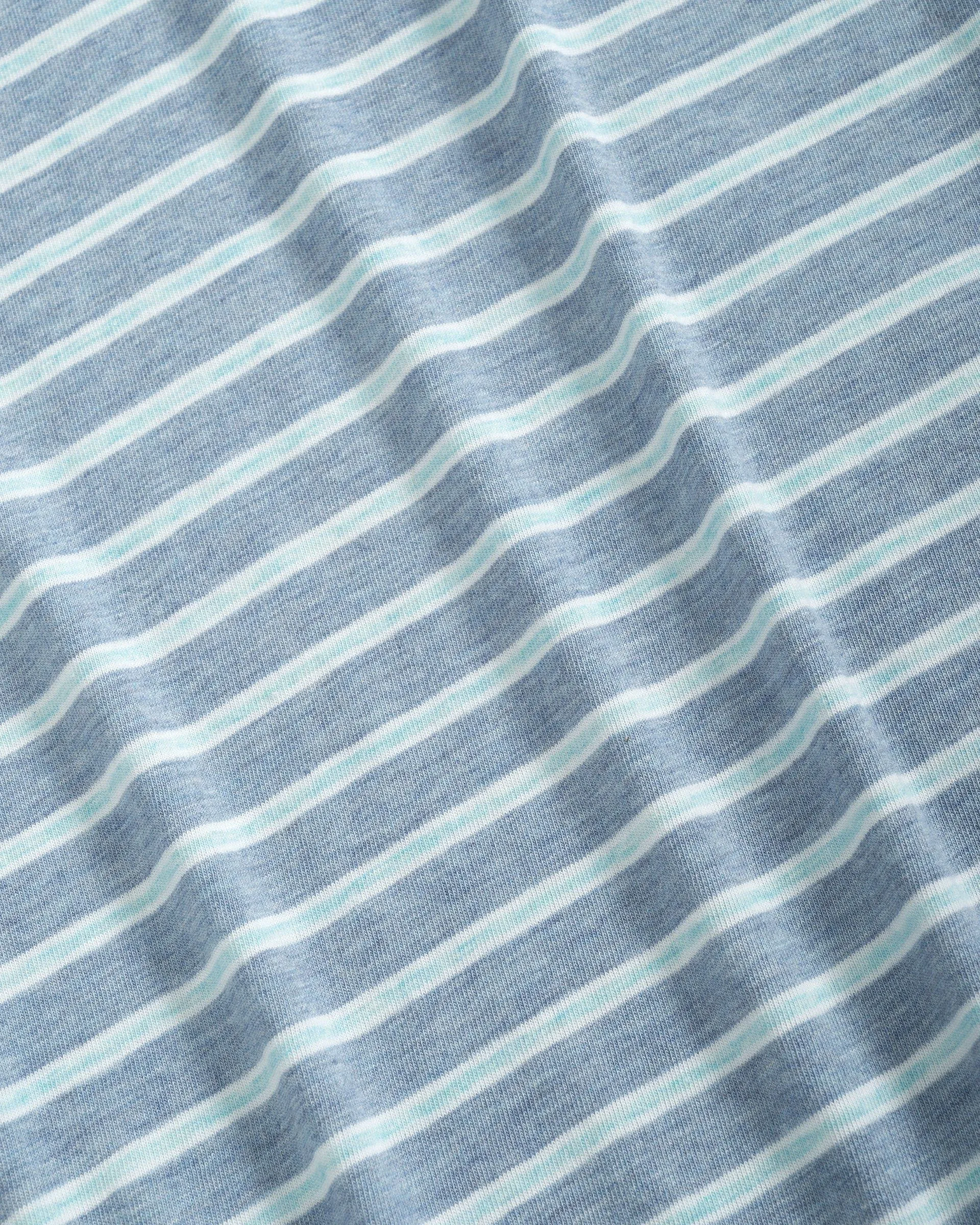 Original 4-Button Polo - Matthis Stripe