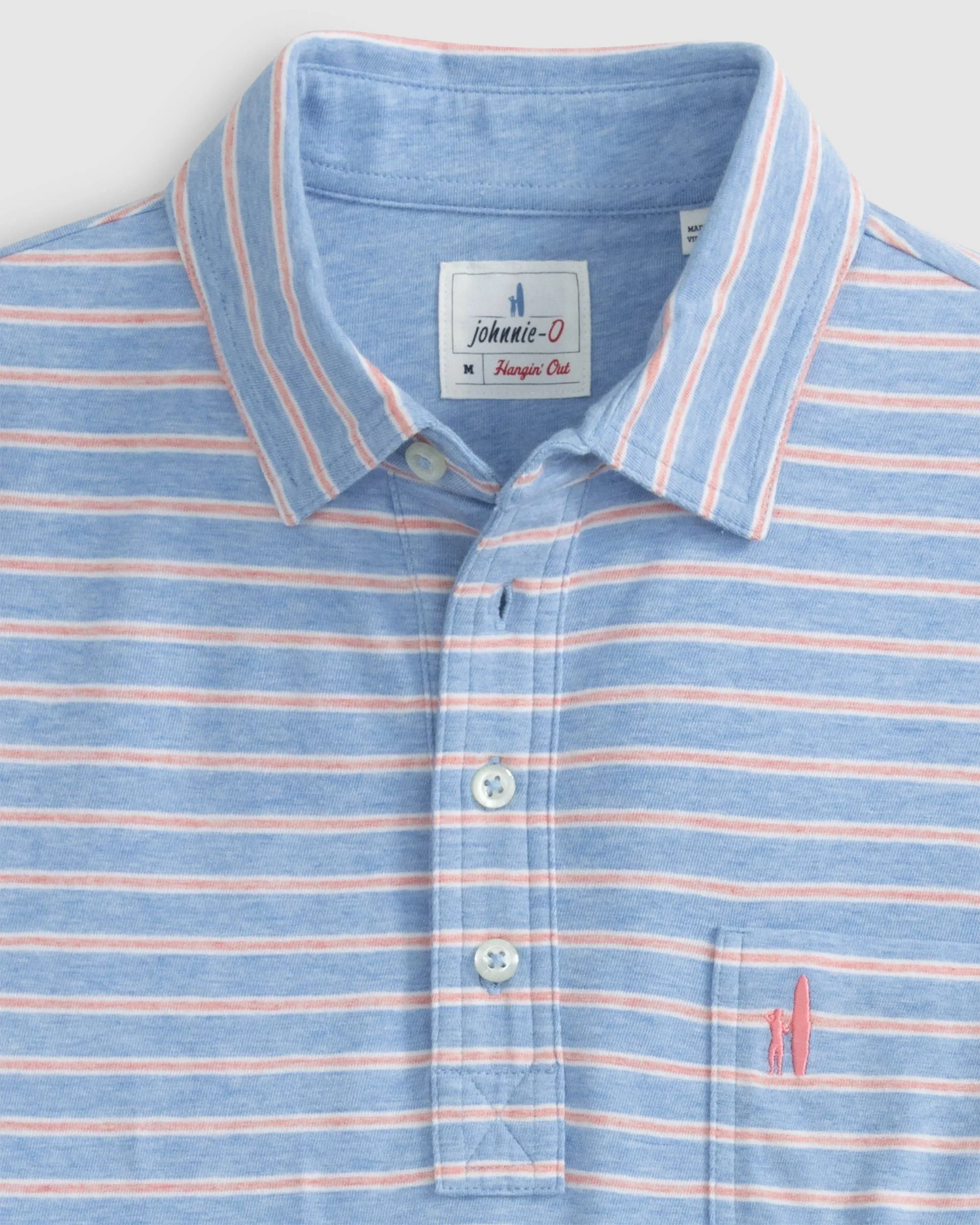 Original 4-Button Polo - Matthis Stripe