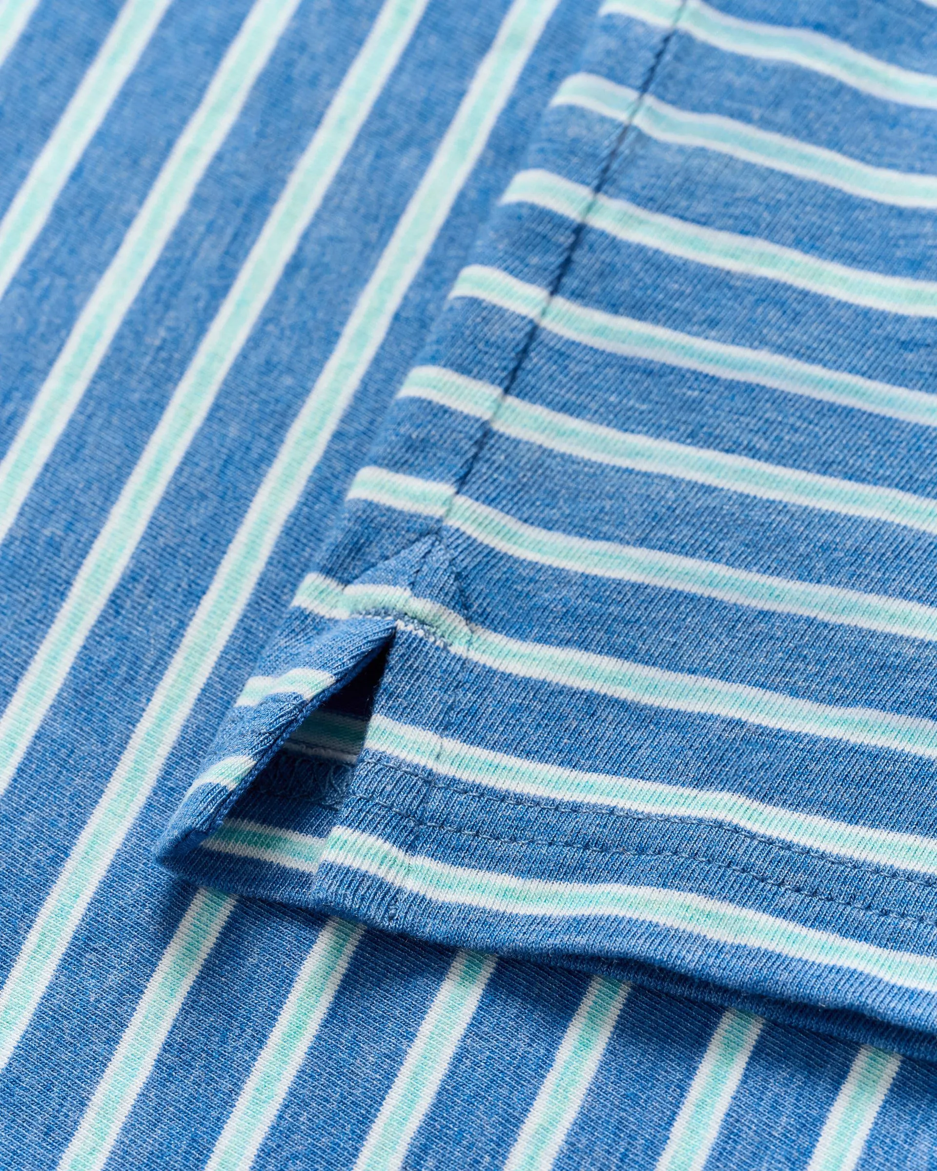 Original 4-Button Polo - Matthis Stripe