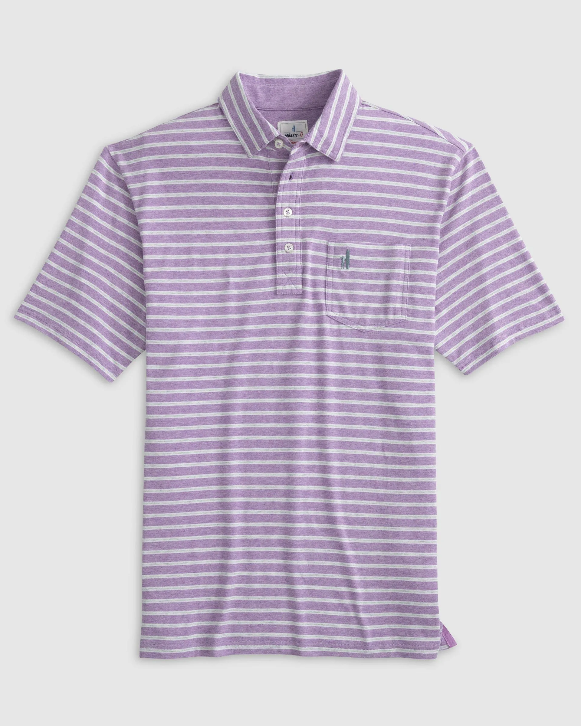 Original 4-Button Polo - Matthis Stripe