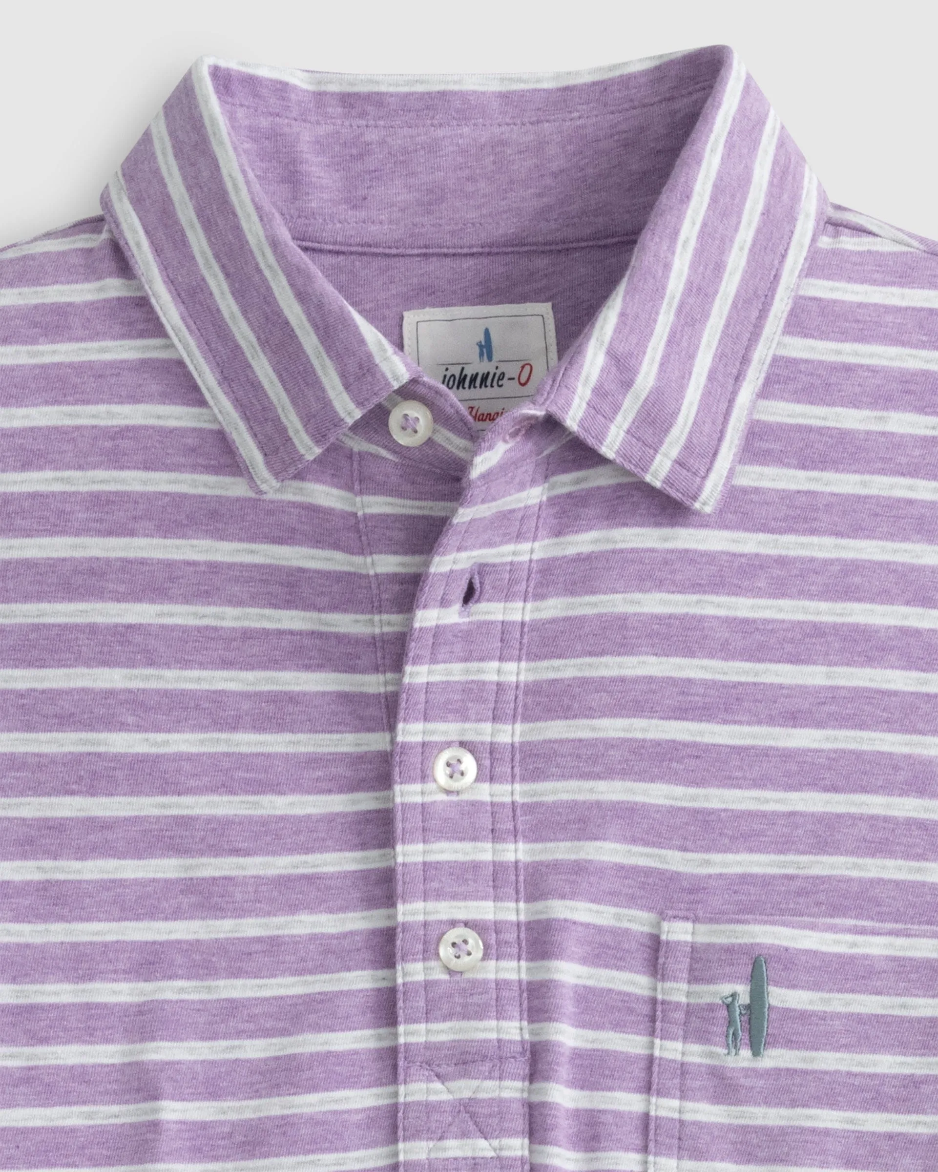 Original 4-Button Polo - Matthis Stripe