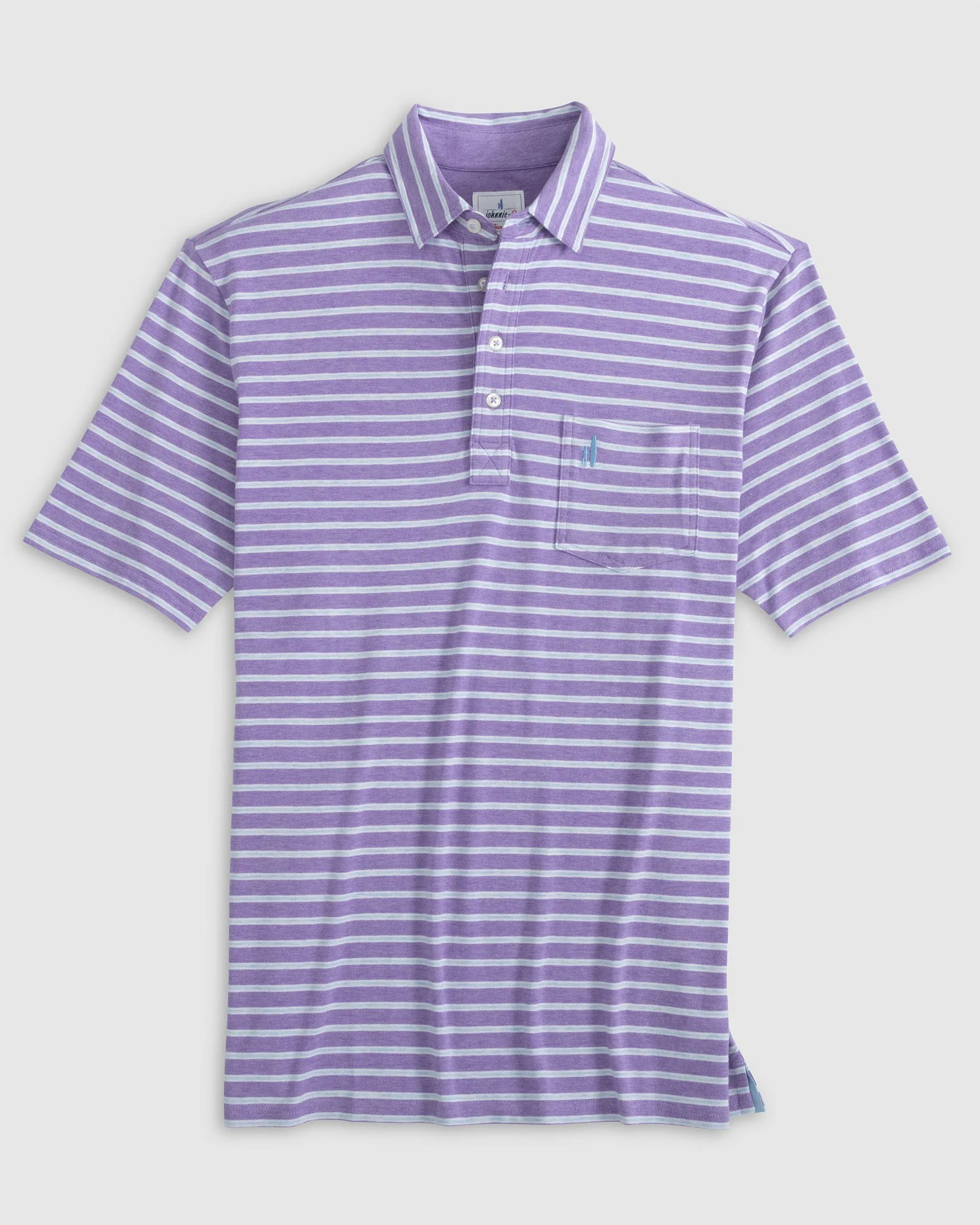 Original 4-Button Polo - Matthis Stripe