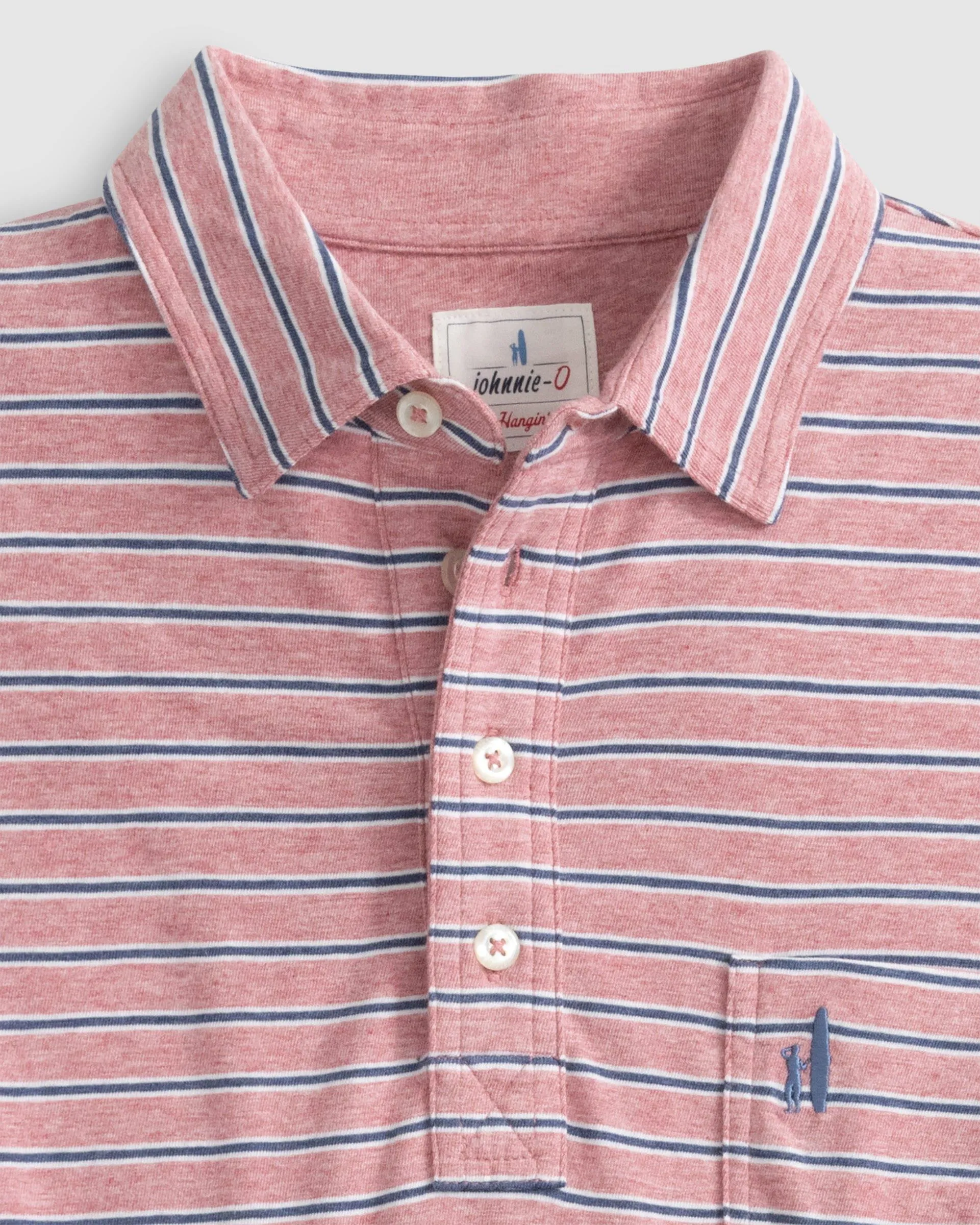 Original 4-Button Polo - Matthis Stripe