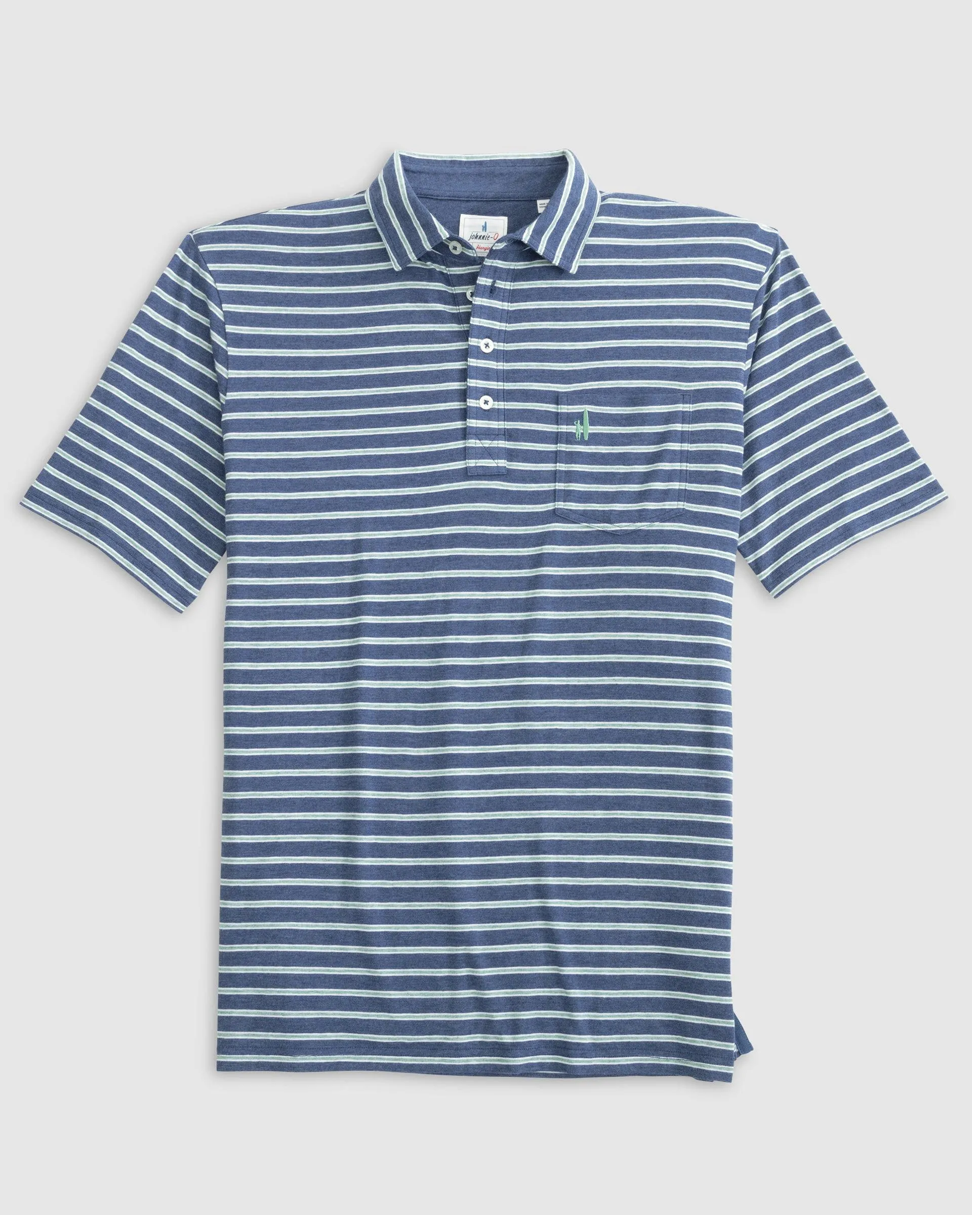 Original 4-Button Polo - Matthis Stripe