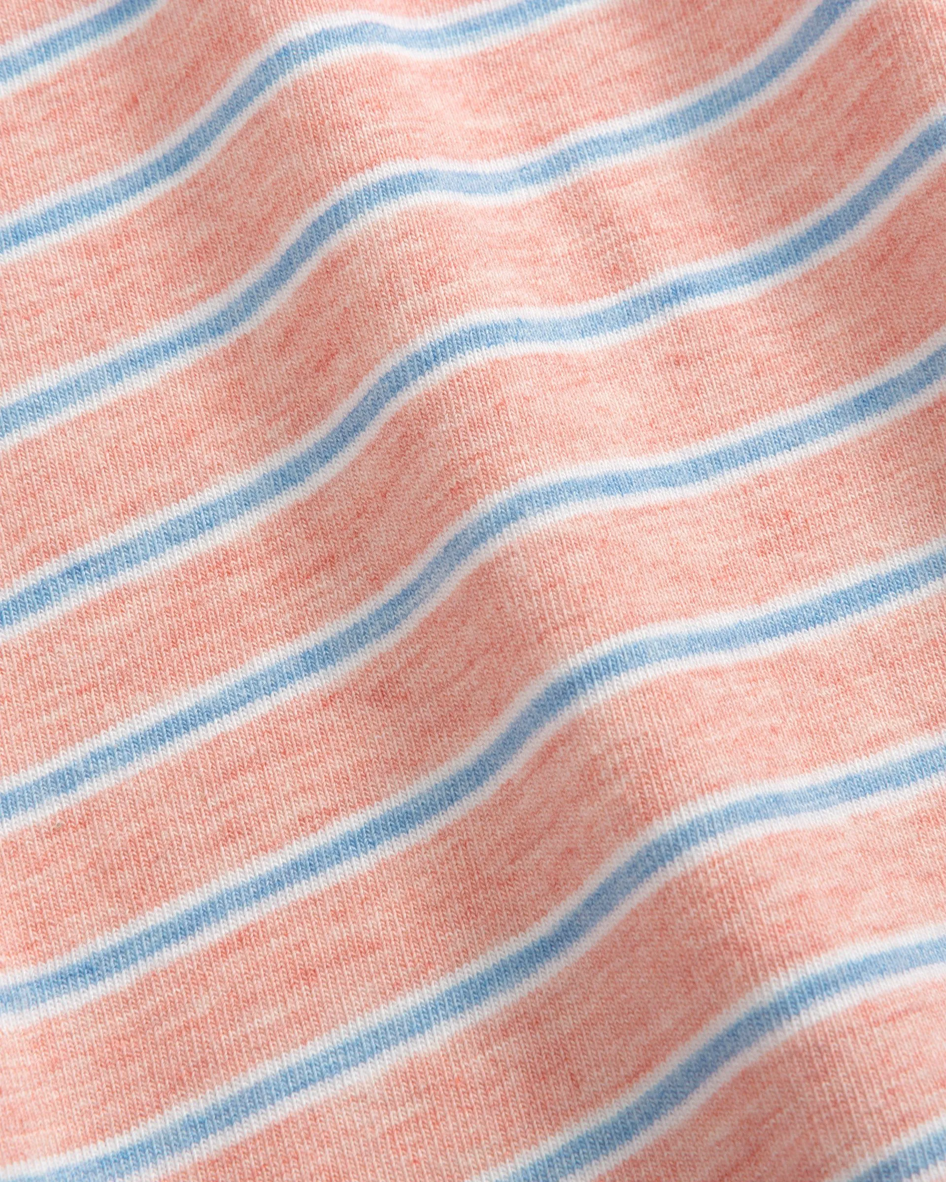 Original 4-Button Polo - Matthis Stripe