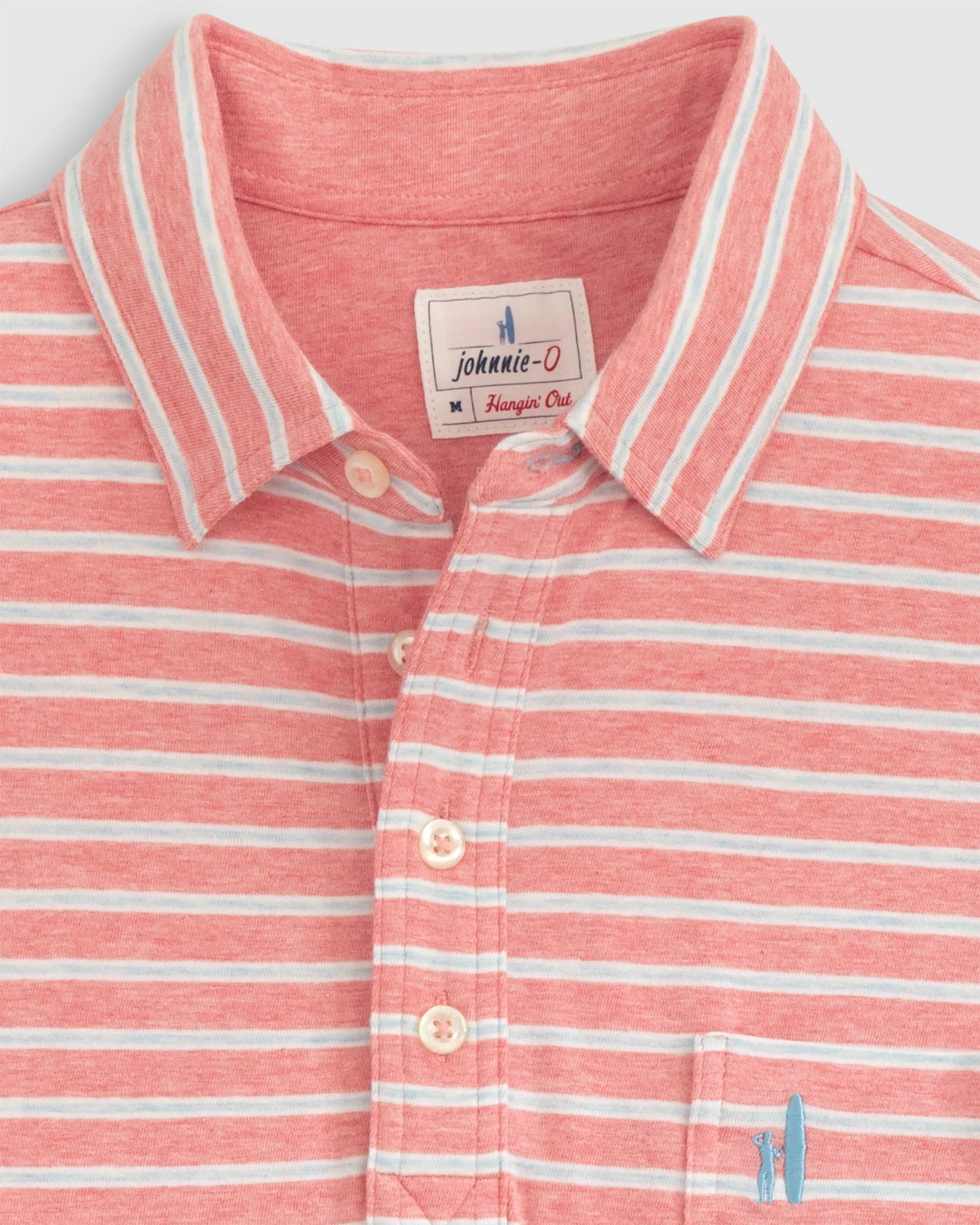 Original 4-Button Polo - Matthis Stripe