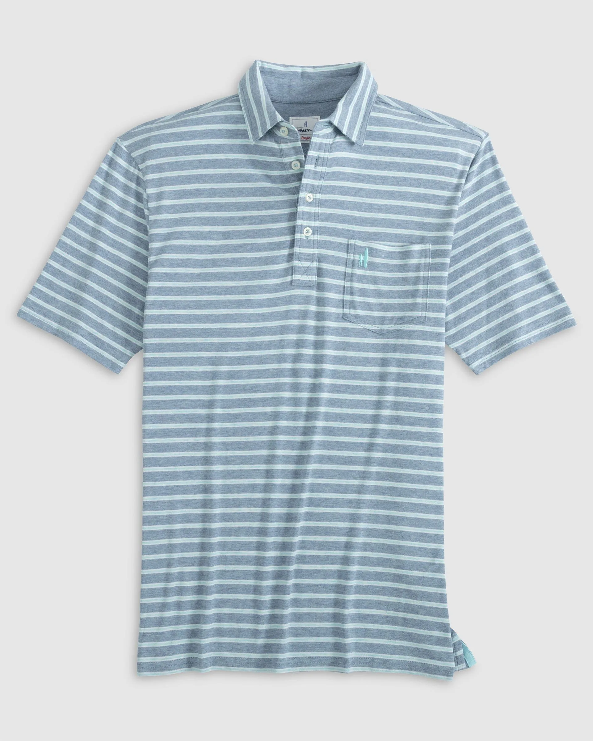Original 4-Button Polo - Matthis Stripe