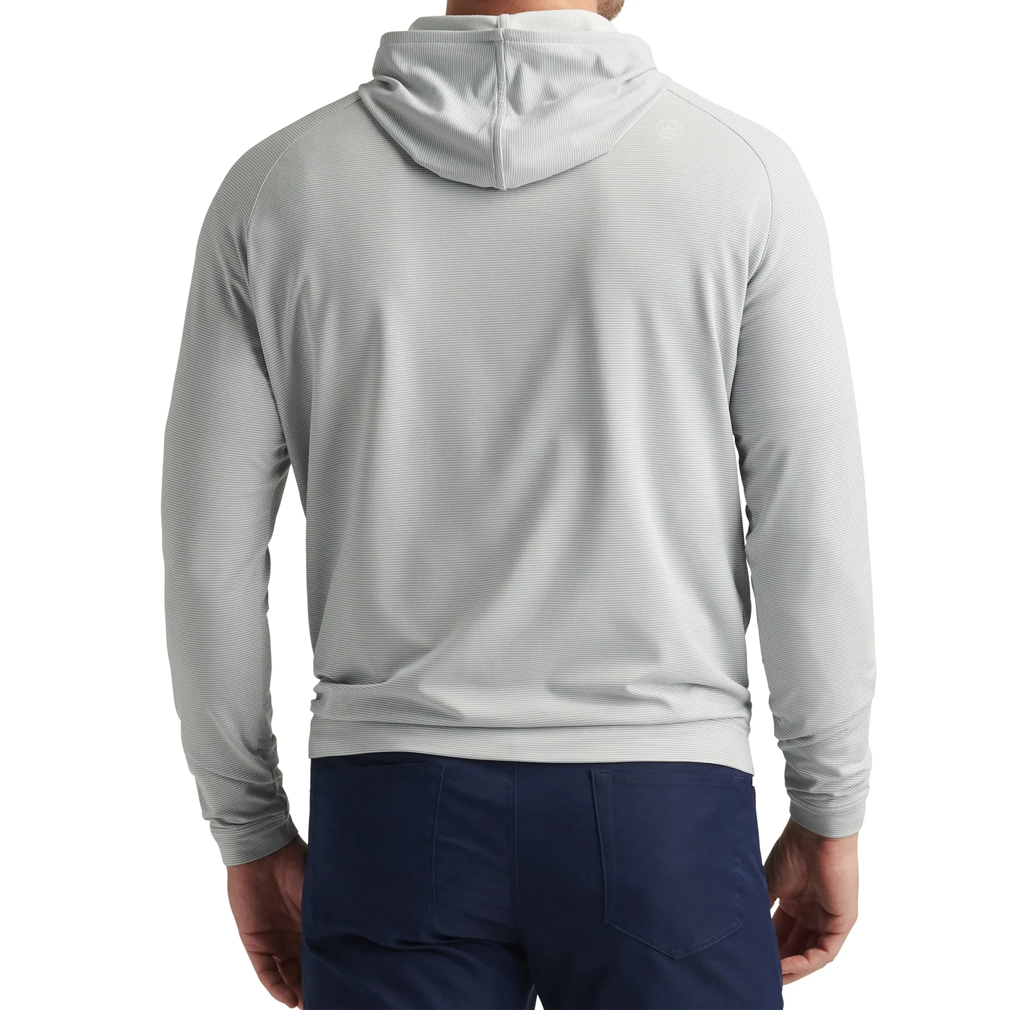 Peter Millar Pine Sugar Stripe Performance Hoodie