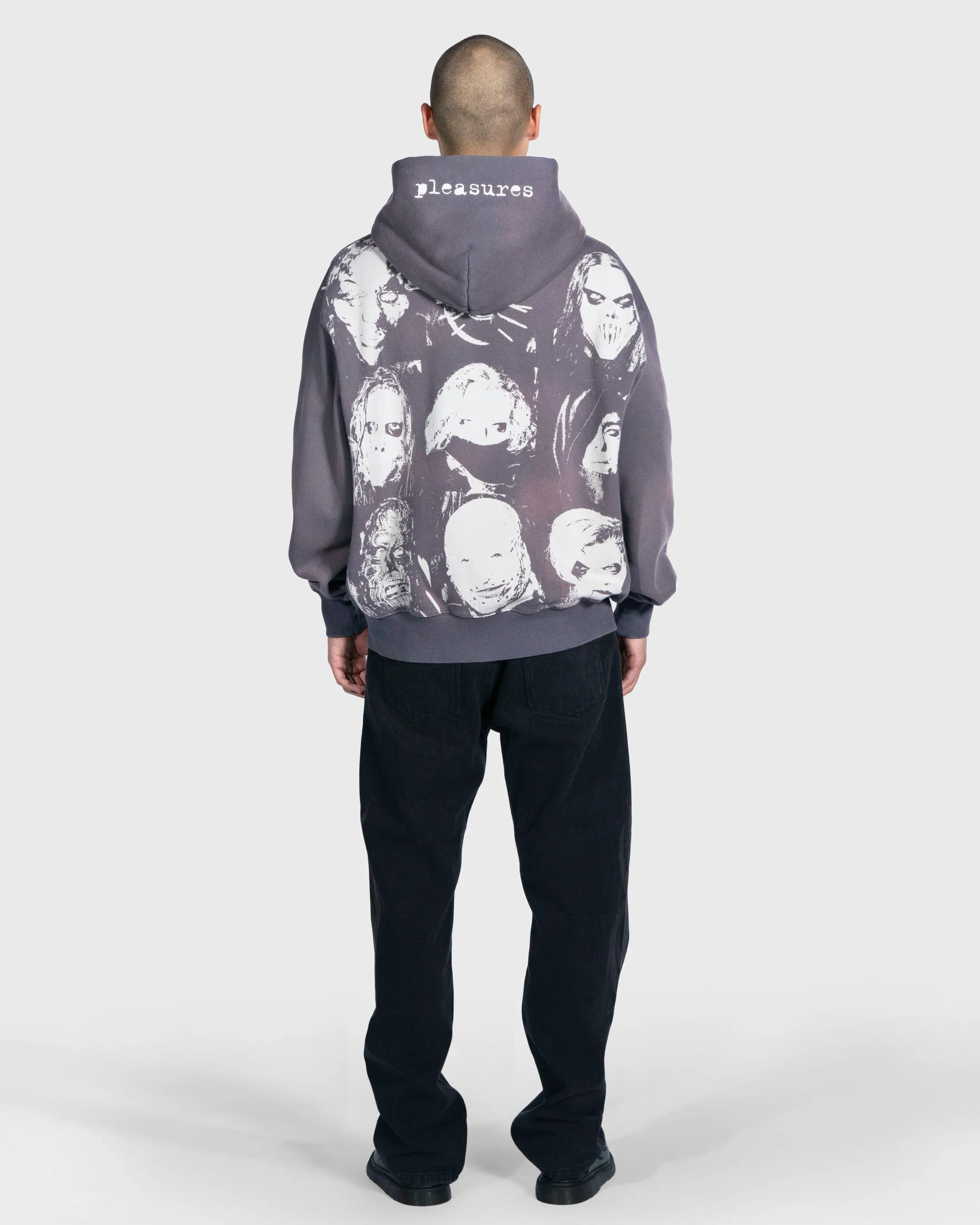 Pleasures  x Slipknot Nonagram Zip Hoodie xld