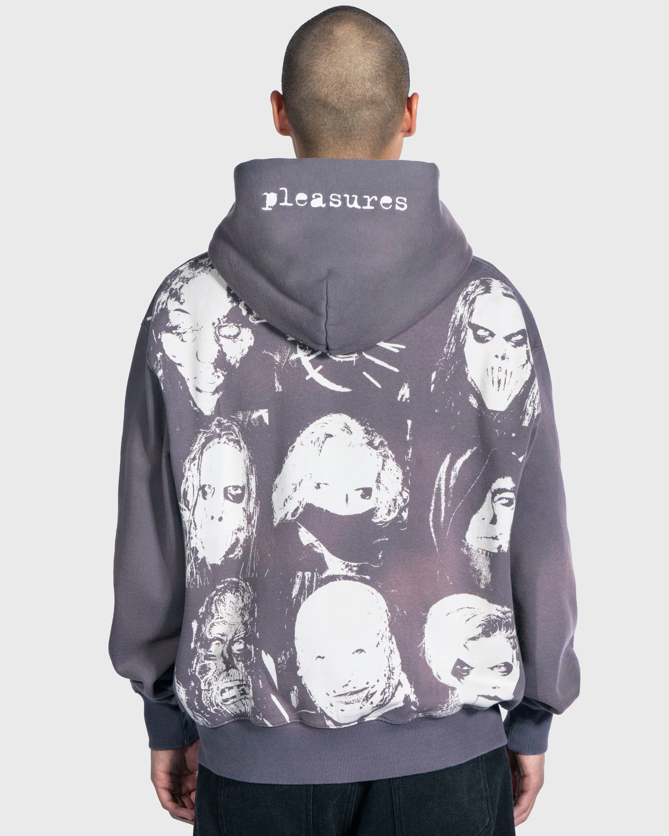 Pleasures  x Slipknot Nonagram Zip Hoodie xld