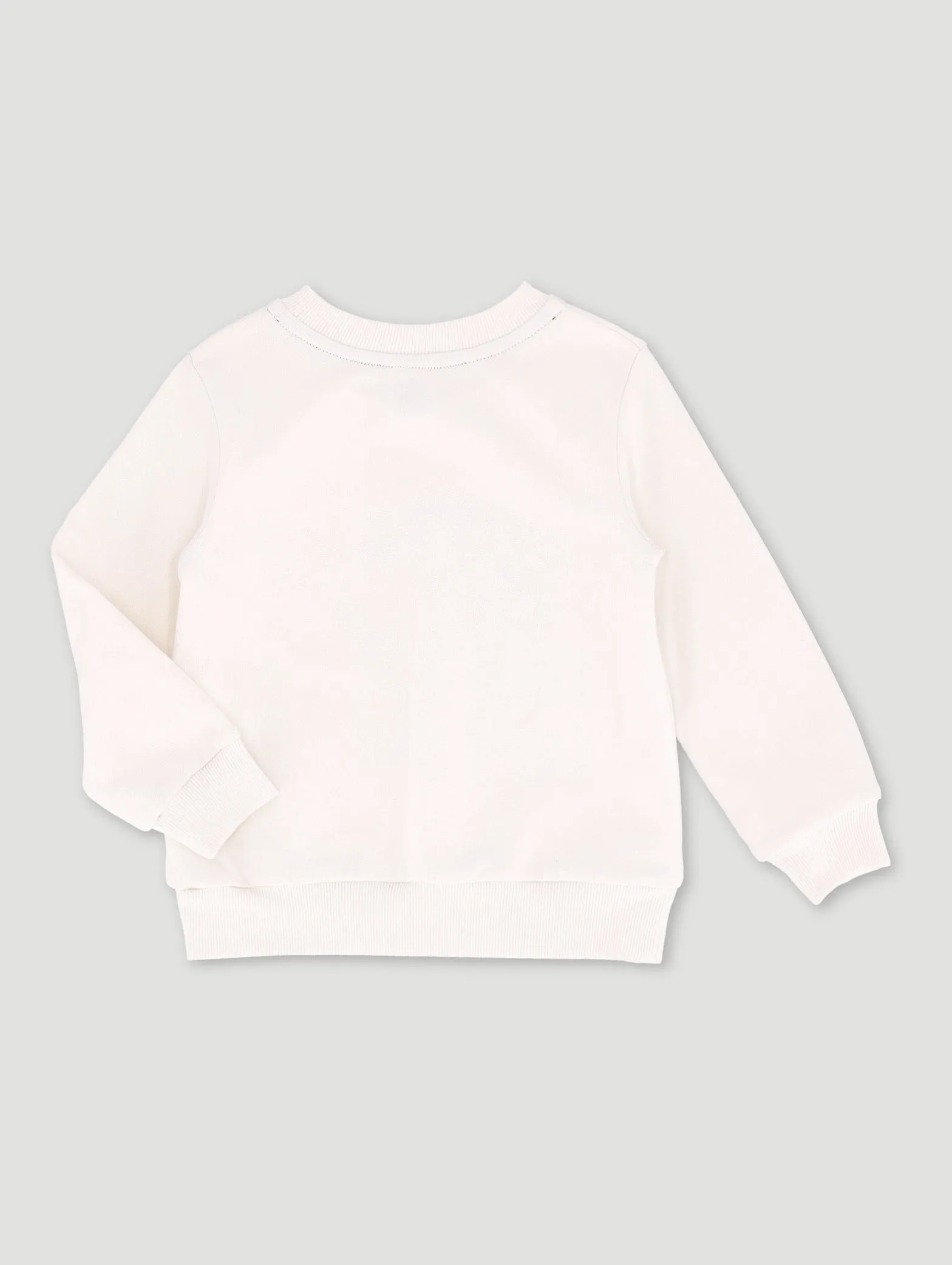 Pre-Boys Long Sleeve Sonic Fleece Crew Top - Stone