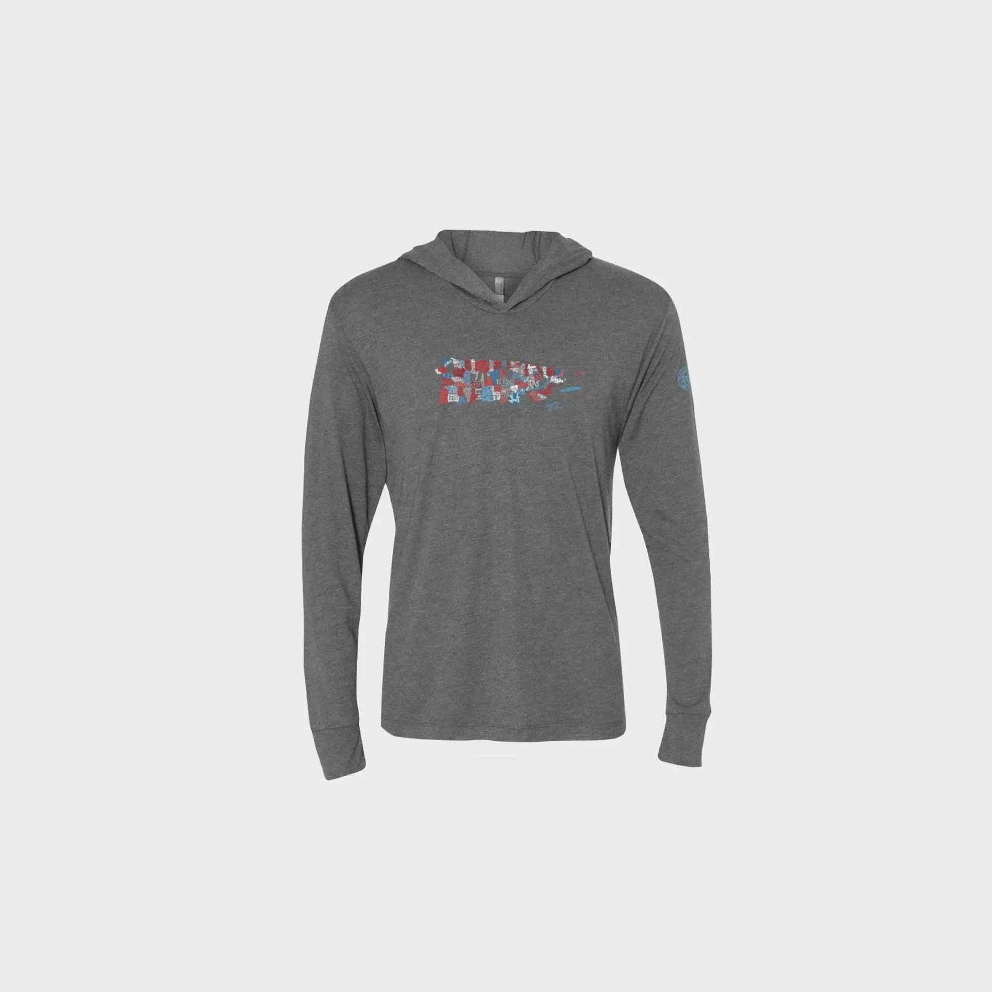 Puerto Rico Town Map Unisex Hoodies - XS & SM Only