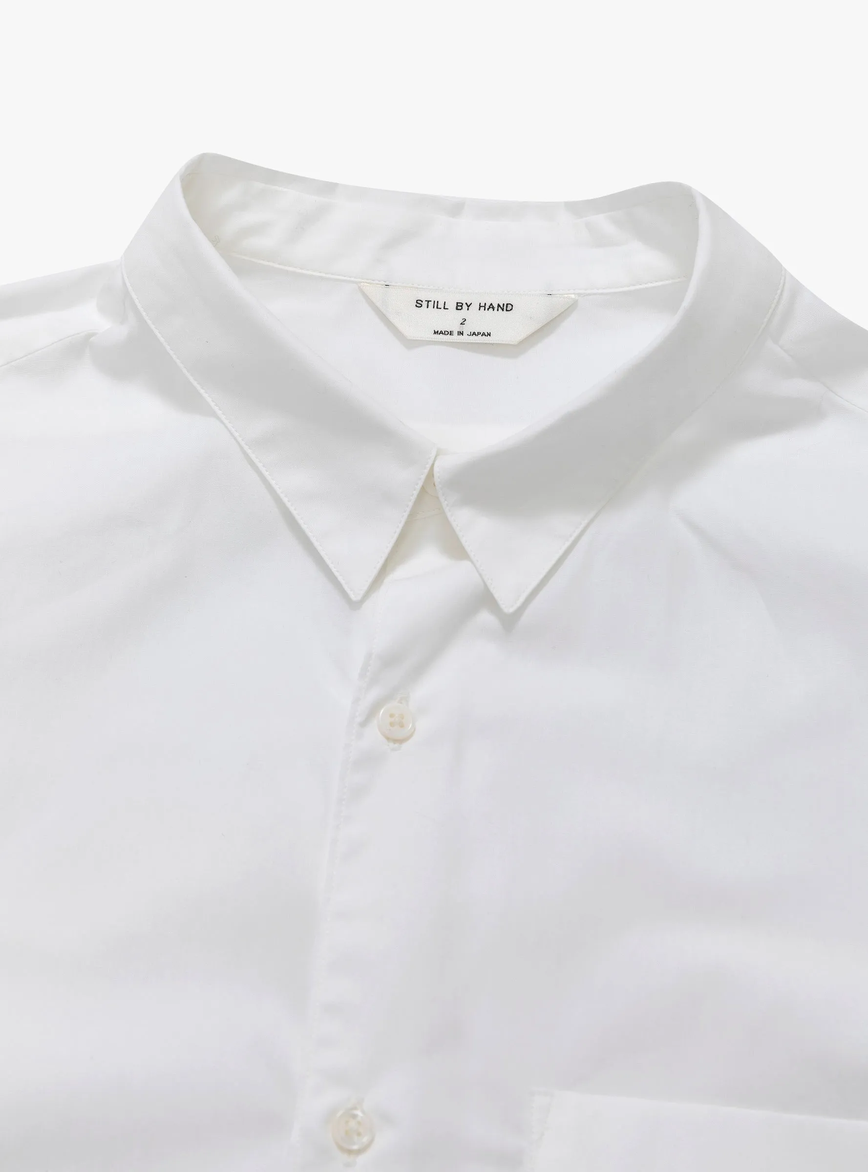 Regular Collar Shirt White